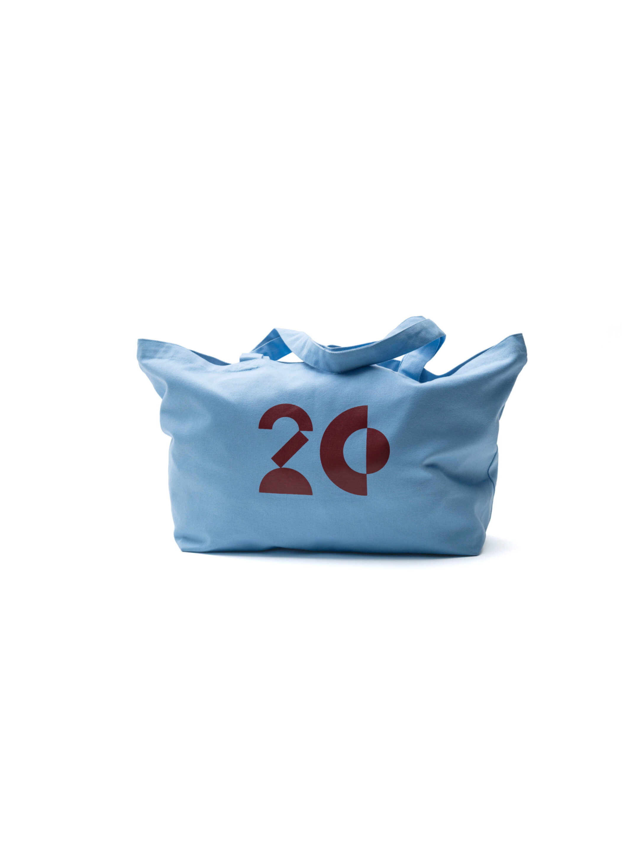 Bocci tote light blue back Kate W 3350