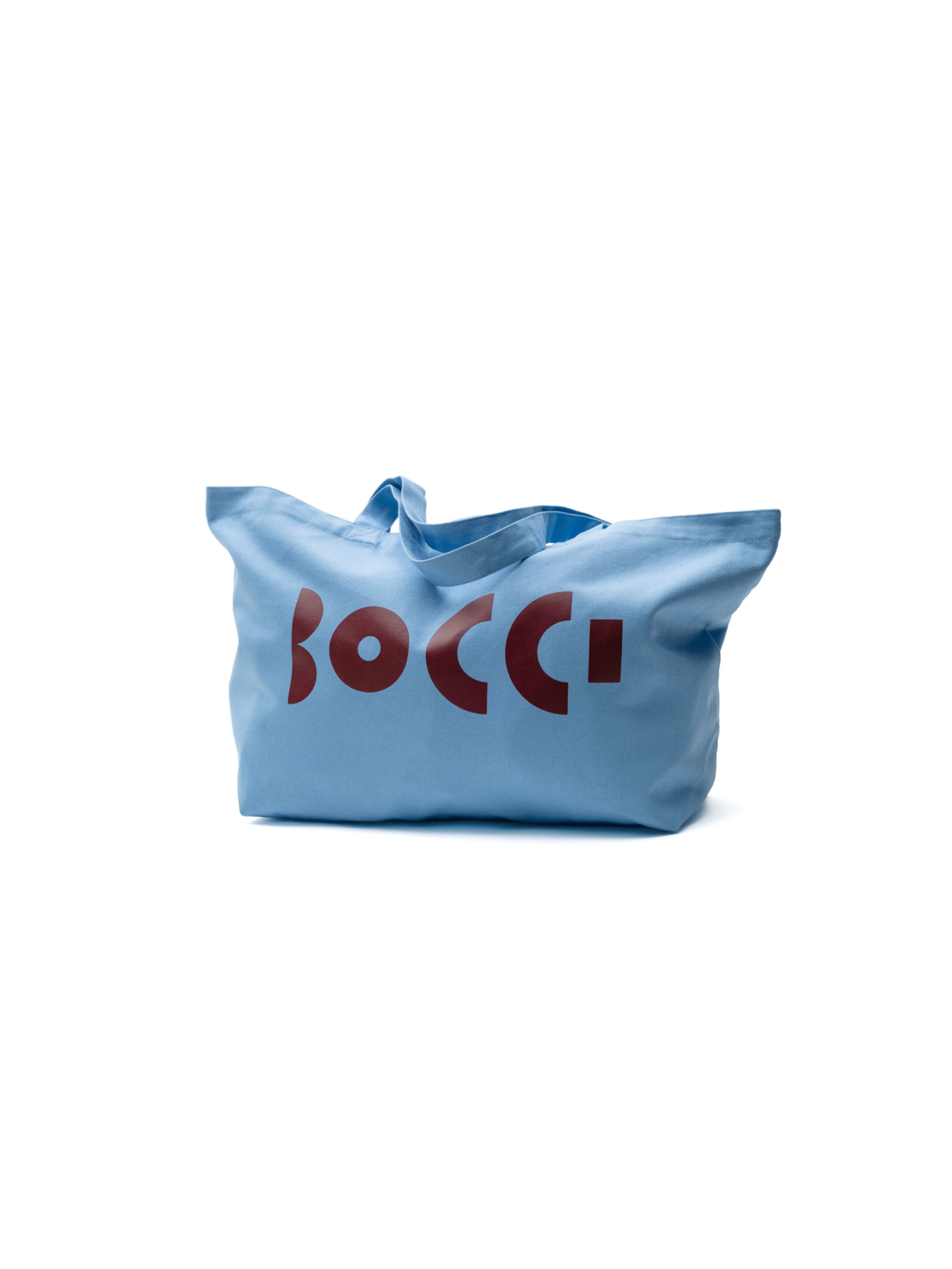Bocci tote light blue front Kate W 3347