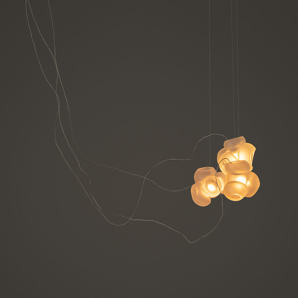 100 3 Sculptural Cable Nickel Clear Dark thumb
