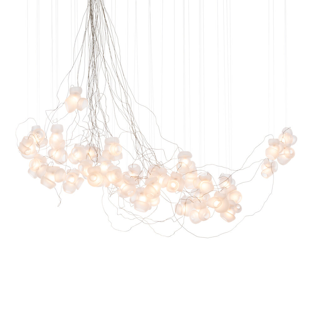 100 37 Sculptural Cable Nickel Clear On thumb