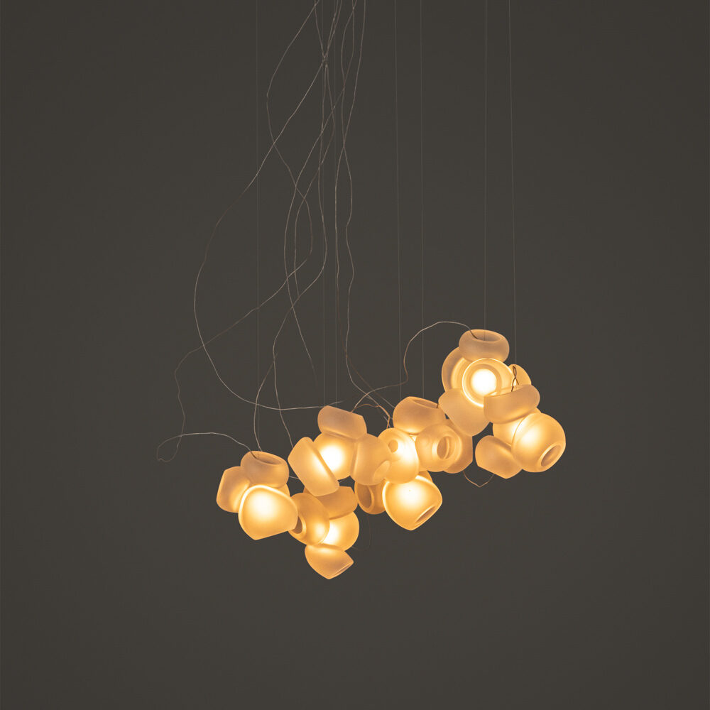 100 7 Sculptural Cable Nickel Clear Dark thumb