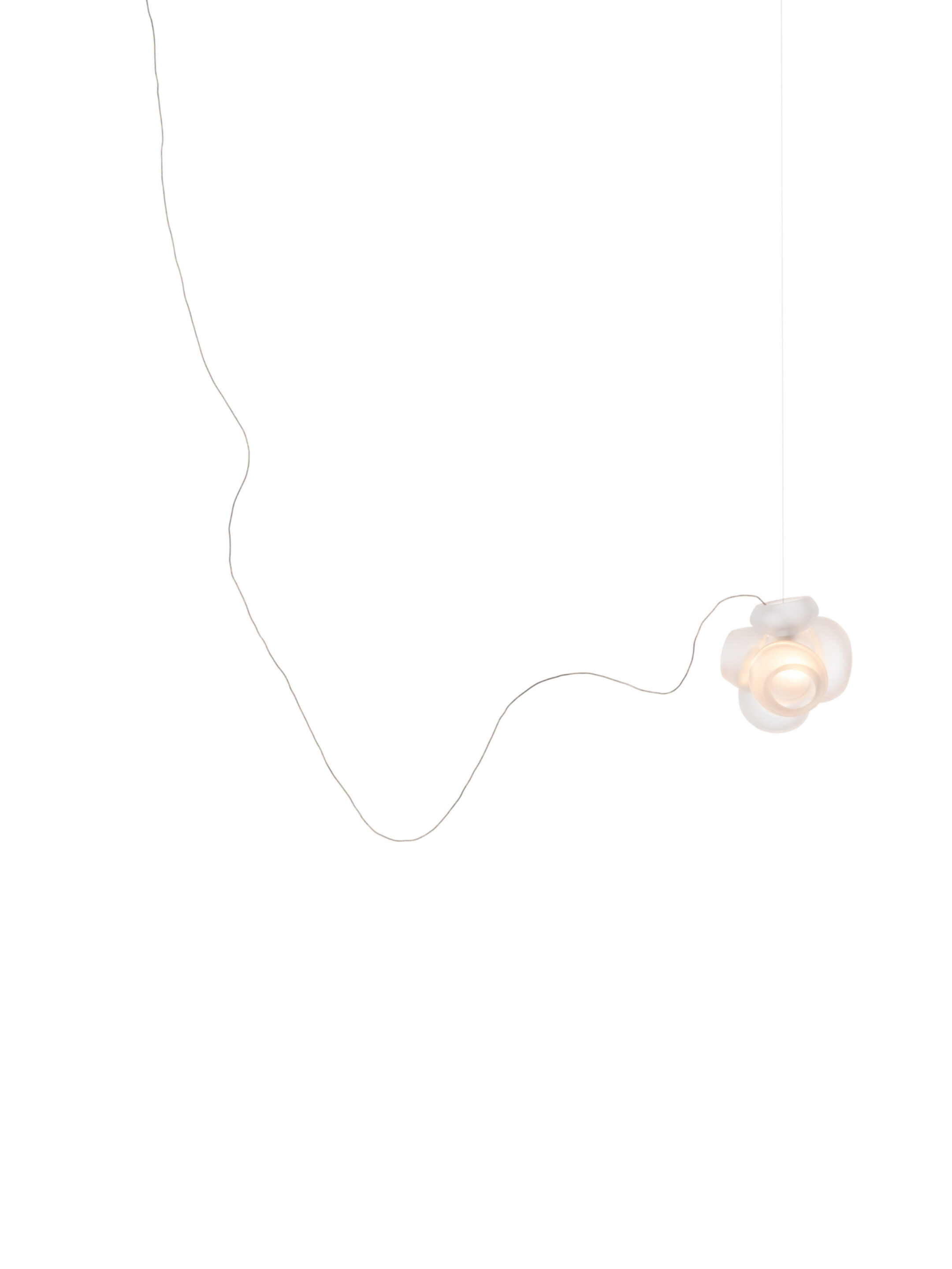 100 1 Sculptural Cable Nickel Clear On