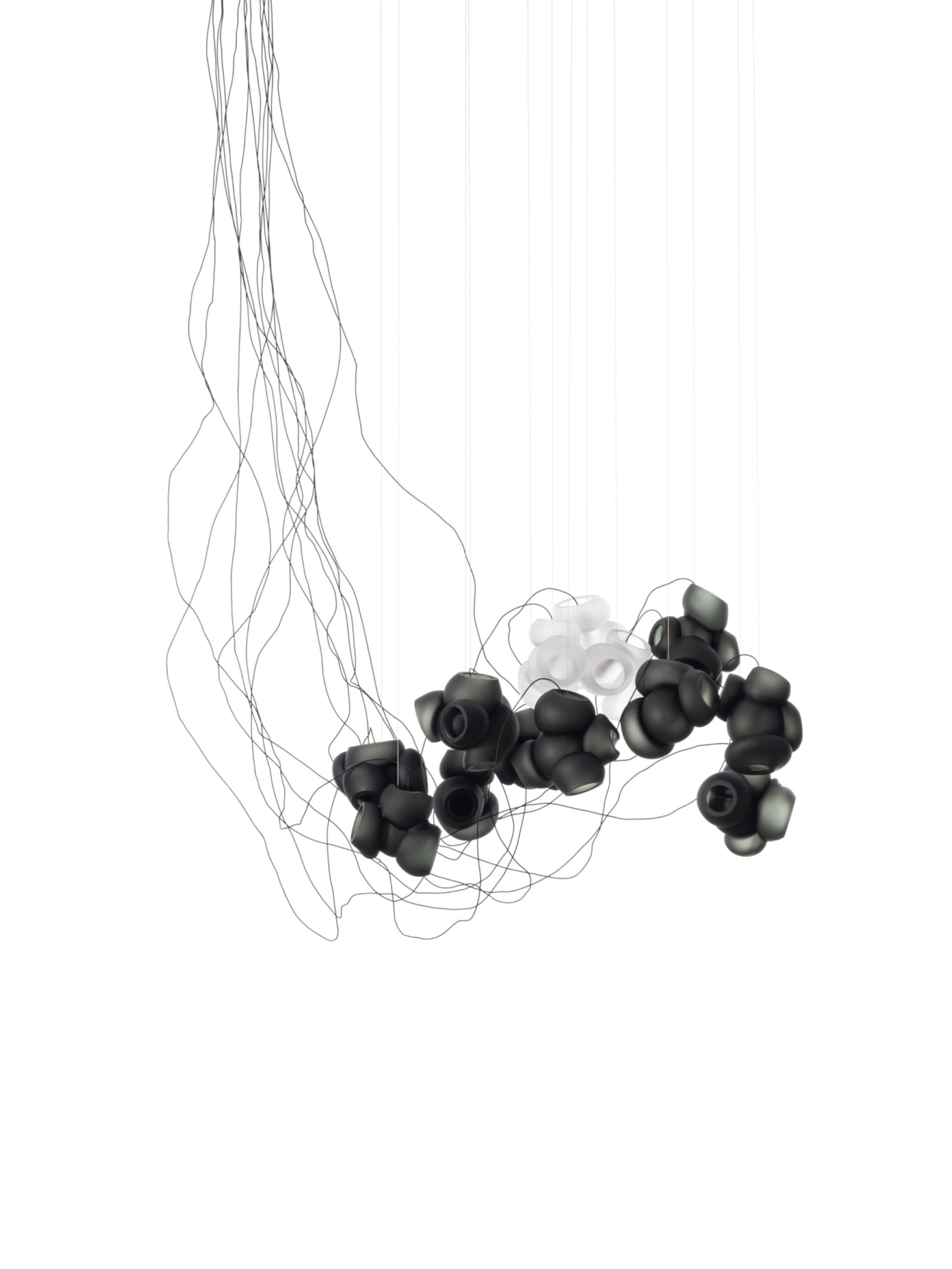 100 13 Sculptural Cable Black Greyw Clear Off