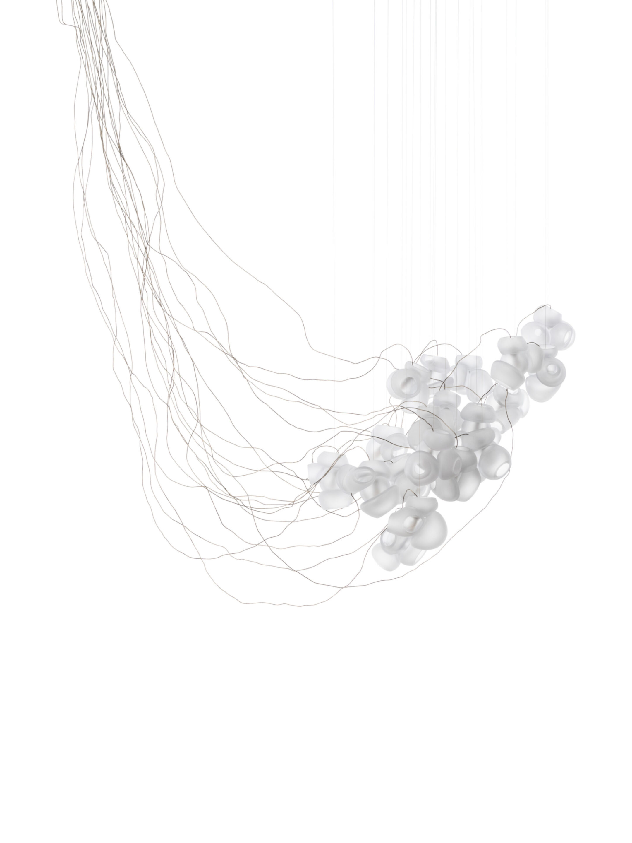 100 19 Sculptural Cable Nickel Clear Off