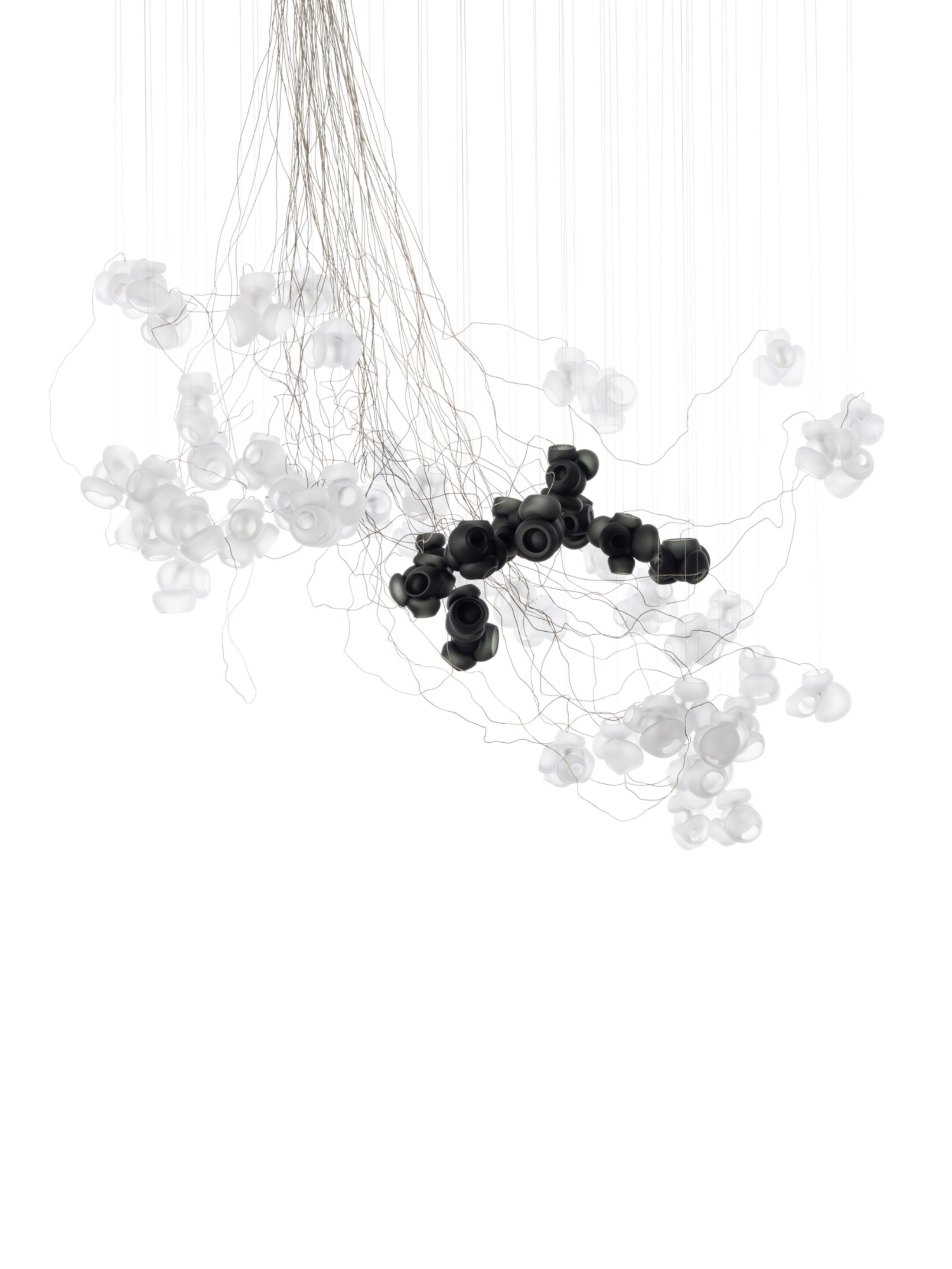 100 61 Sculptural Cable Nickel Clearw Grey Off