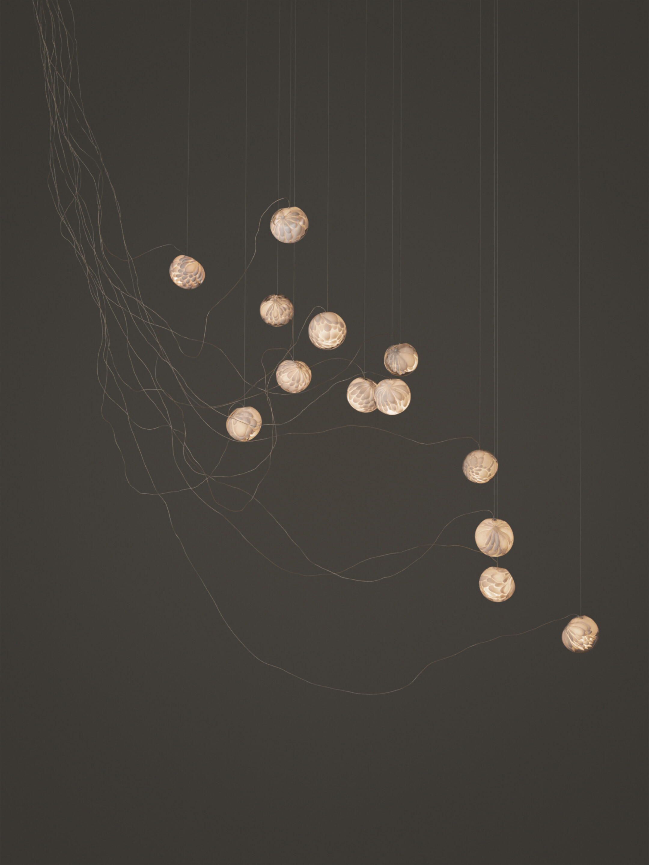 118 13 Sculptural Cable Nickel Dark