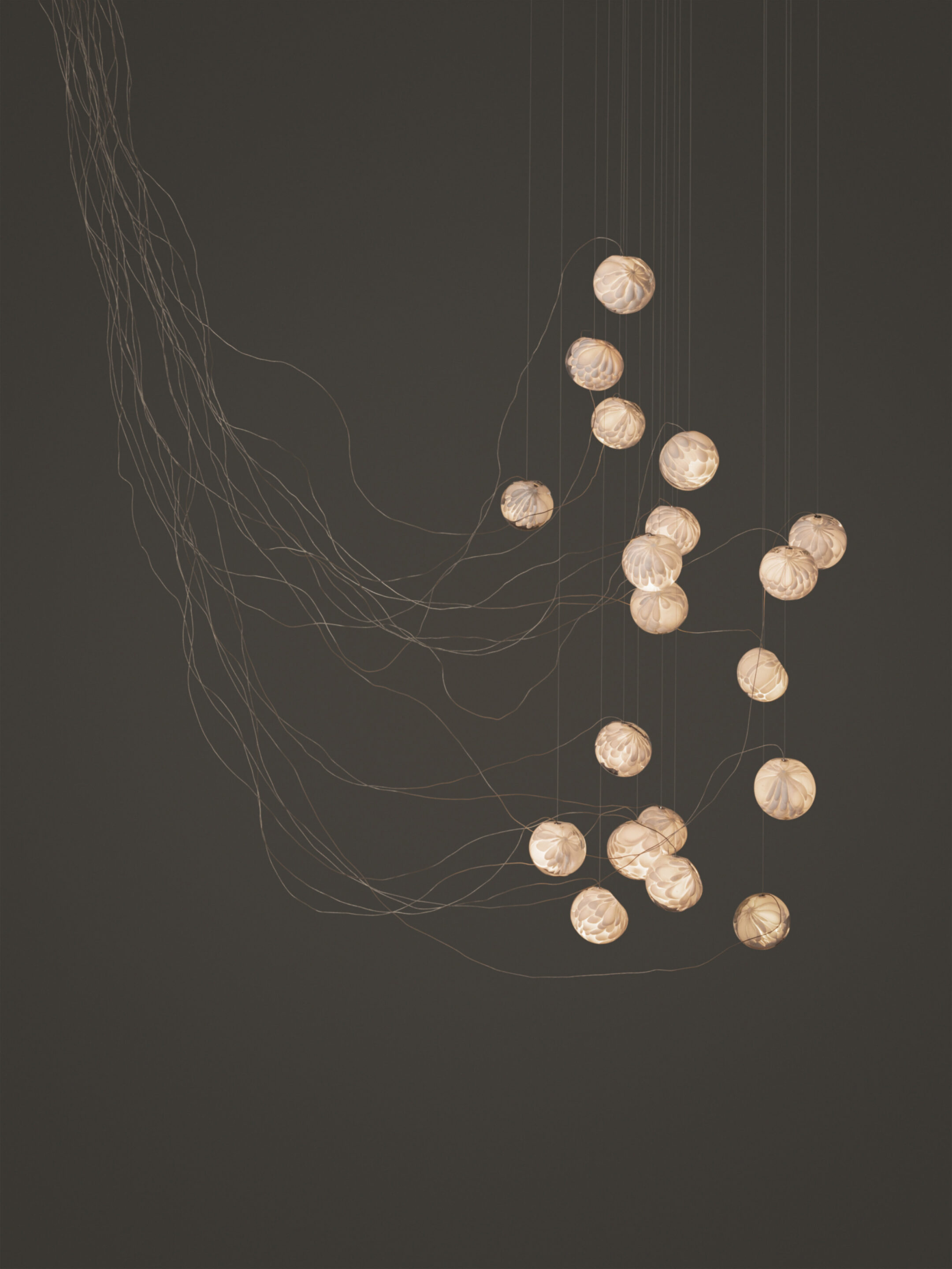 118 19 Sculptural Cable Nickel Dark