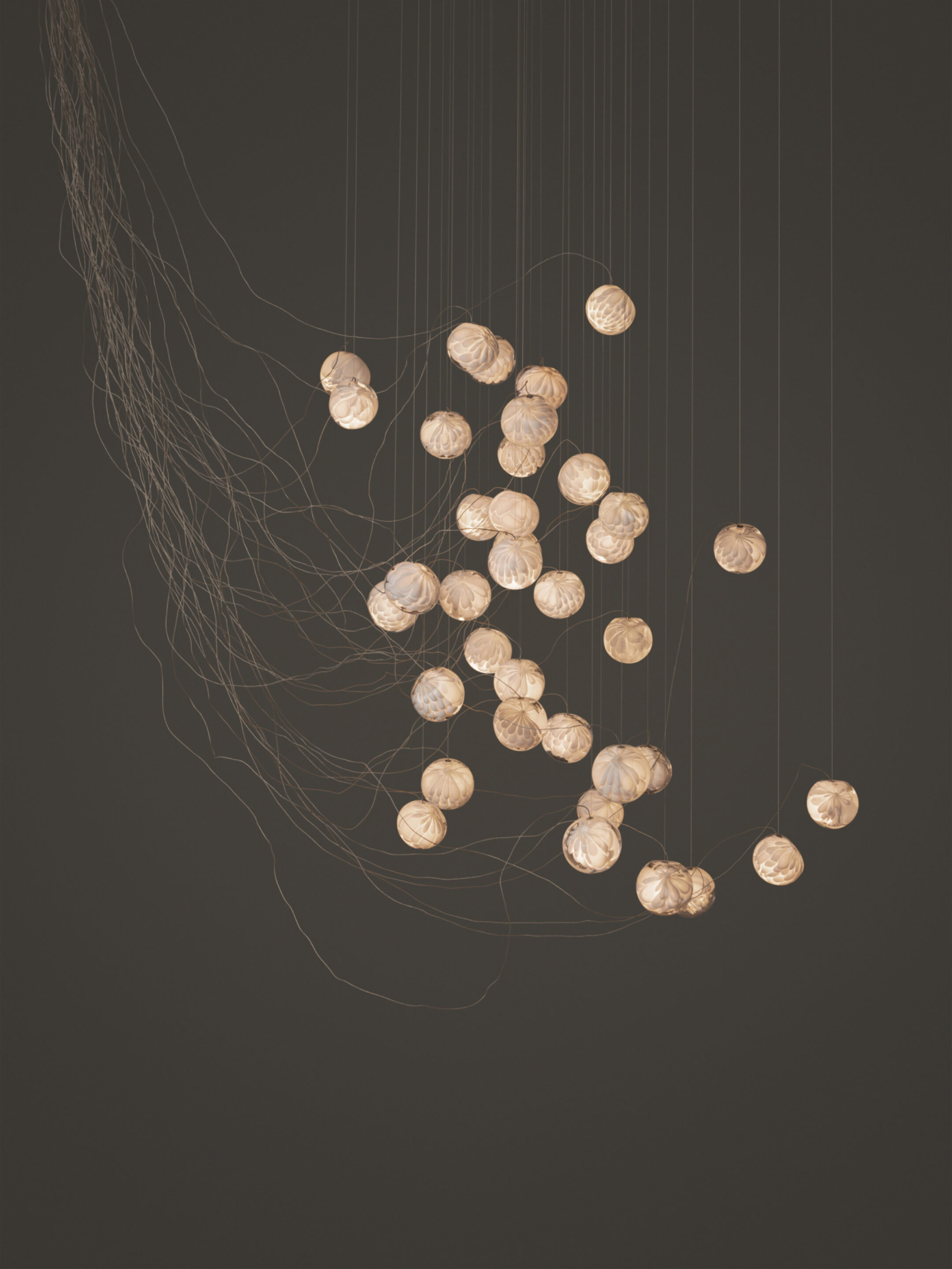 118 37 Sculptural Cable Nickel Dark