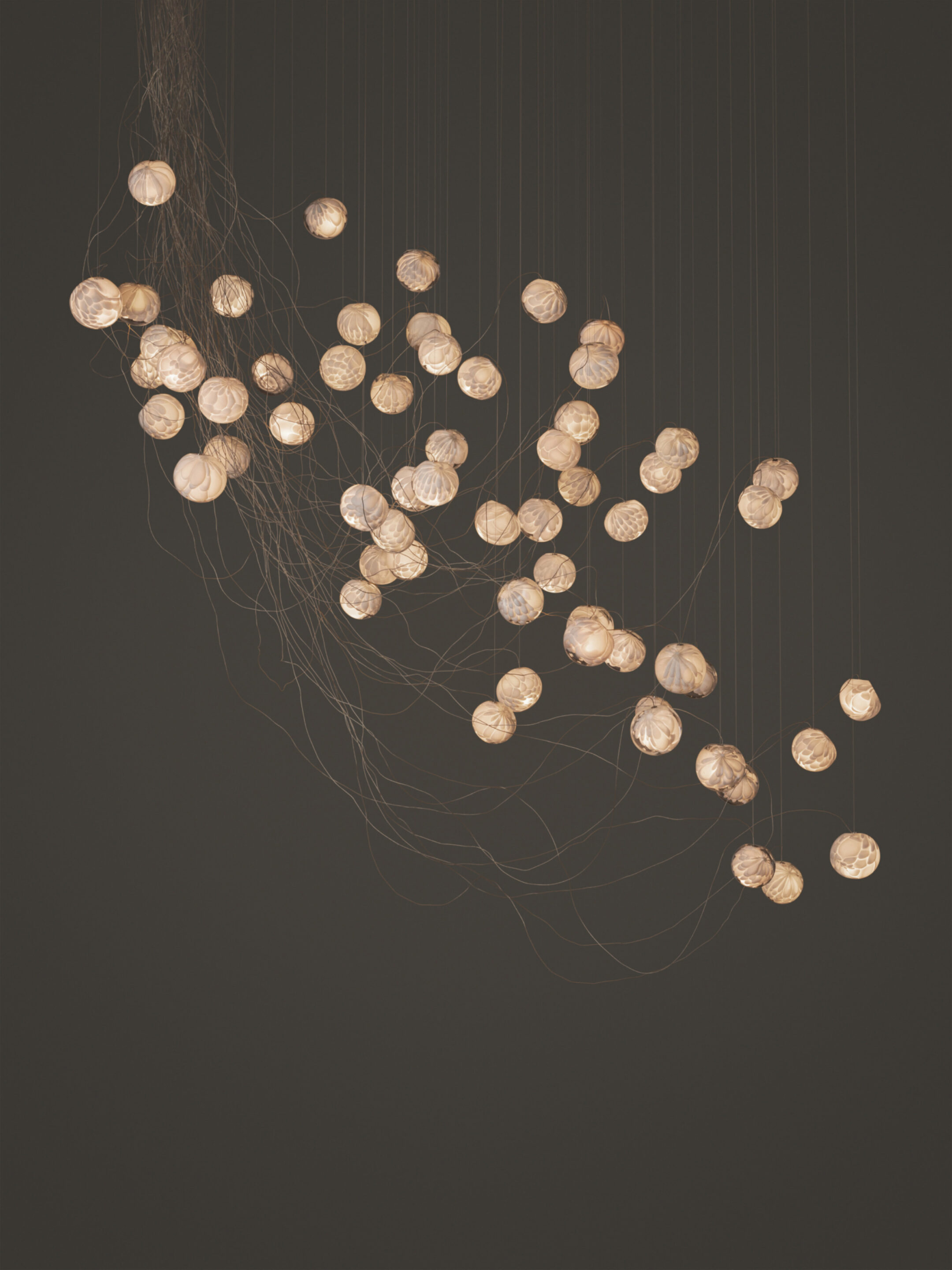 118 61 Sculptural Cable Nickel Dark