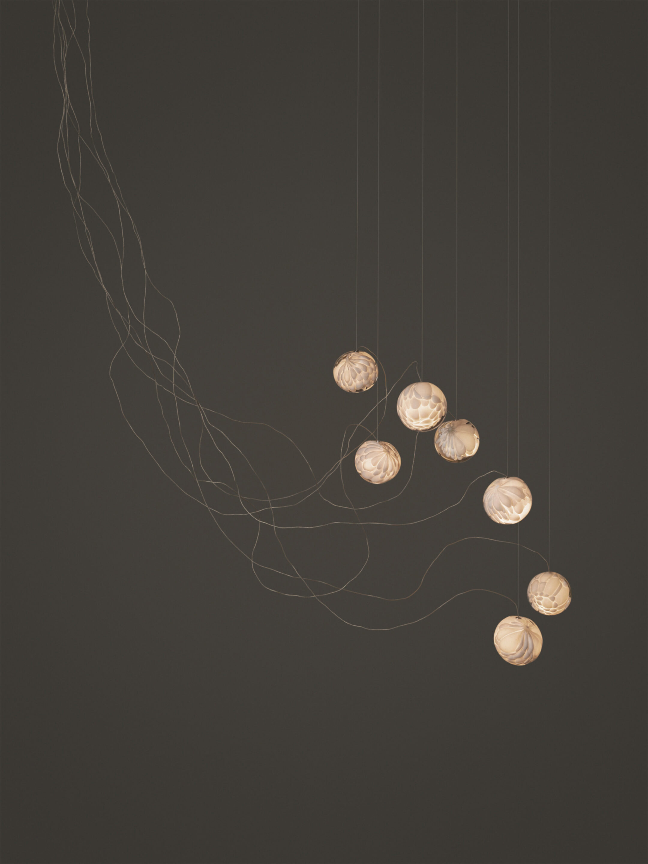 118 7 Sculptural Cable Nickel Dark