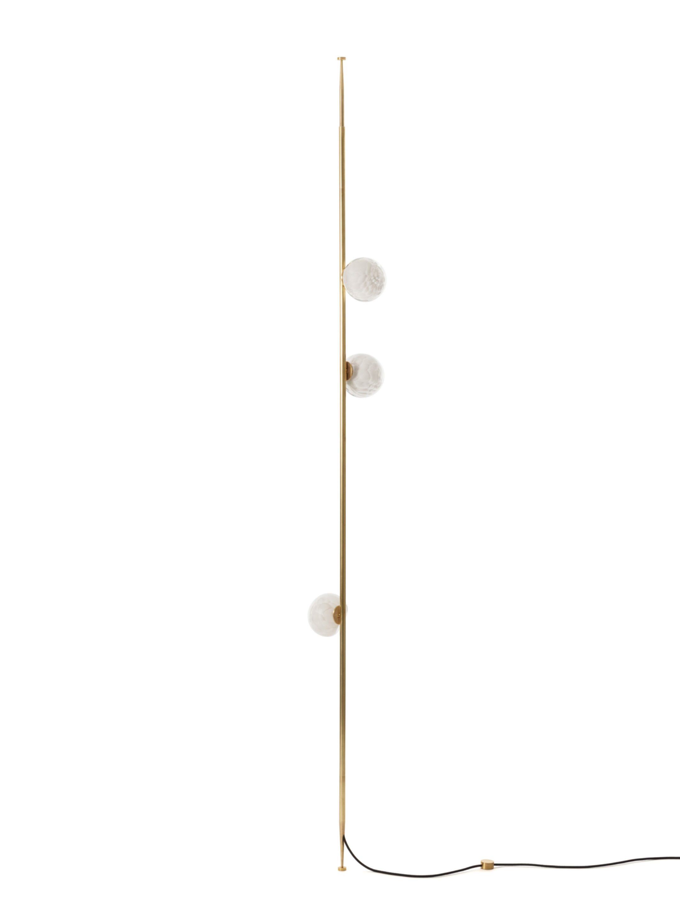 118 3 Column 8ft Brass Off