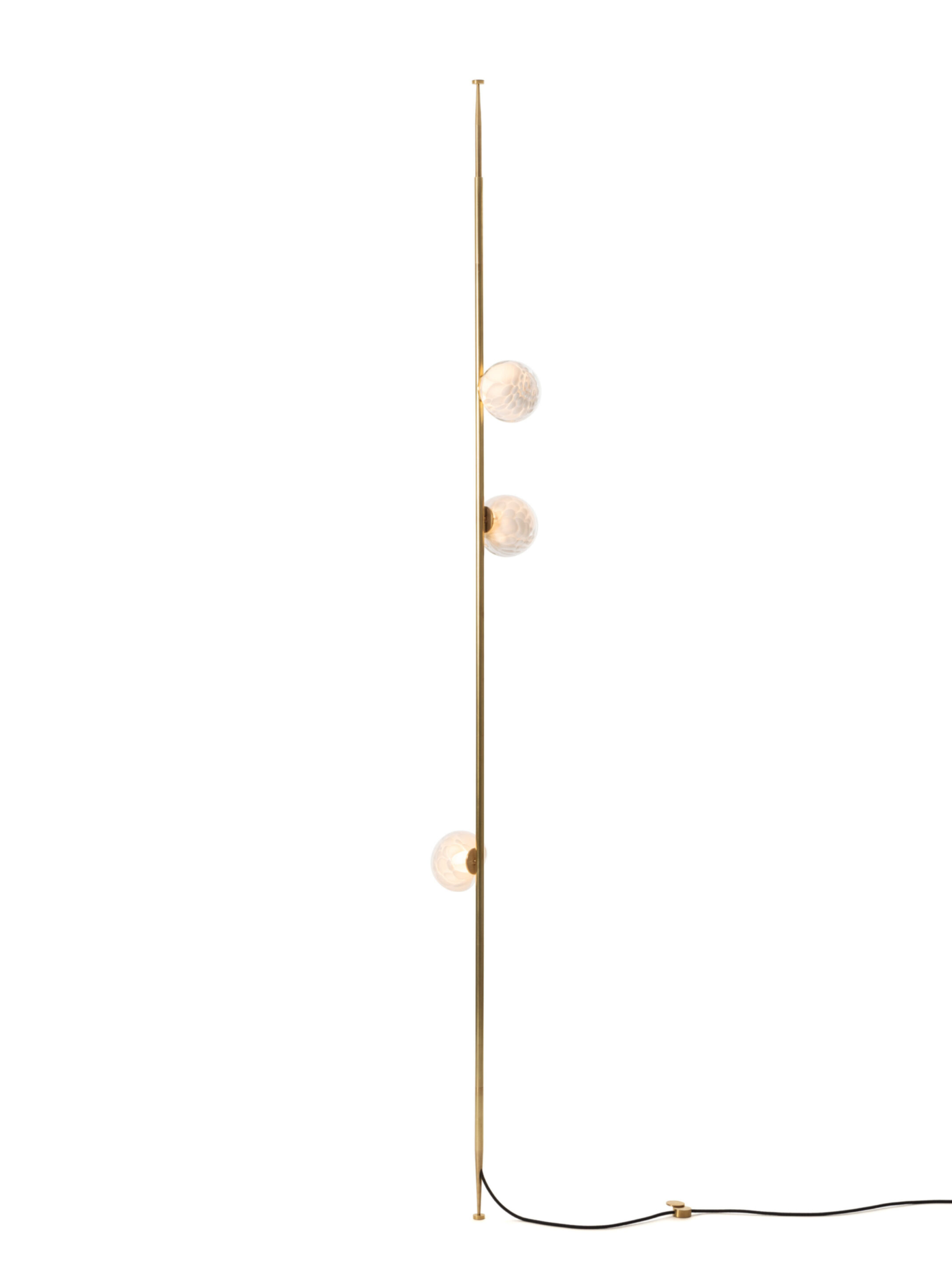 118 3 Column 8ft Brass On