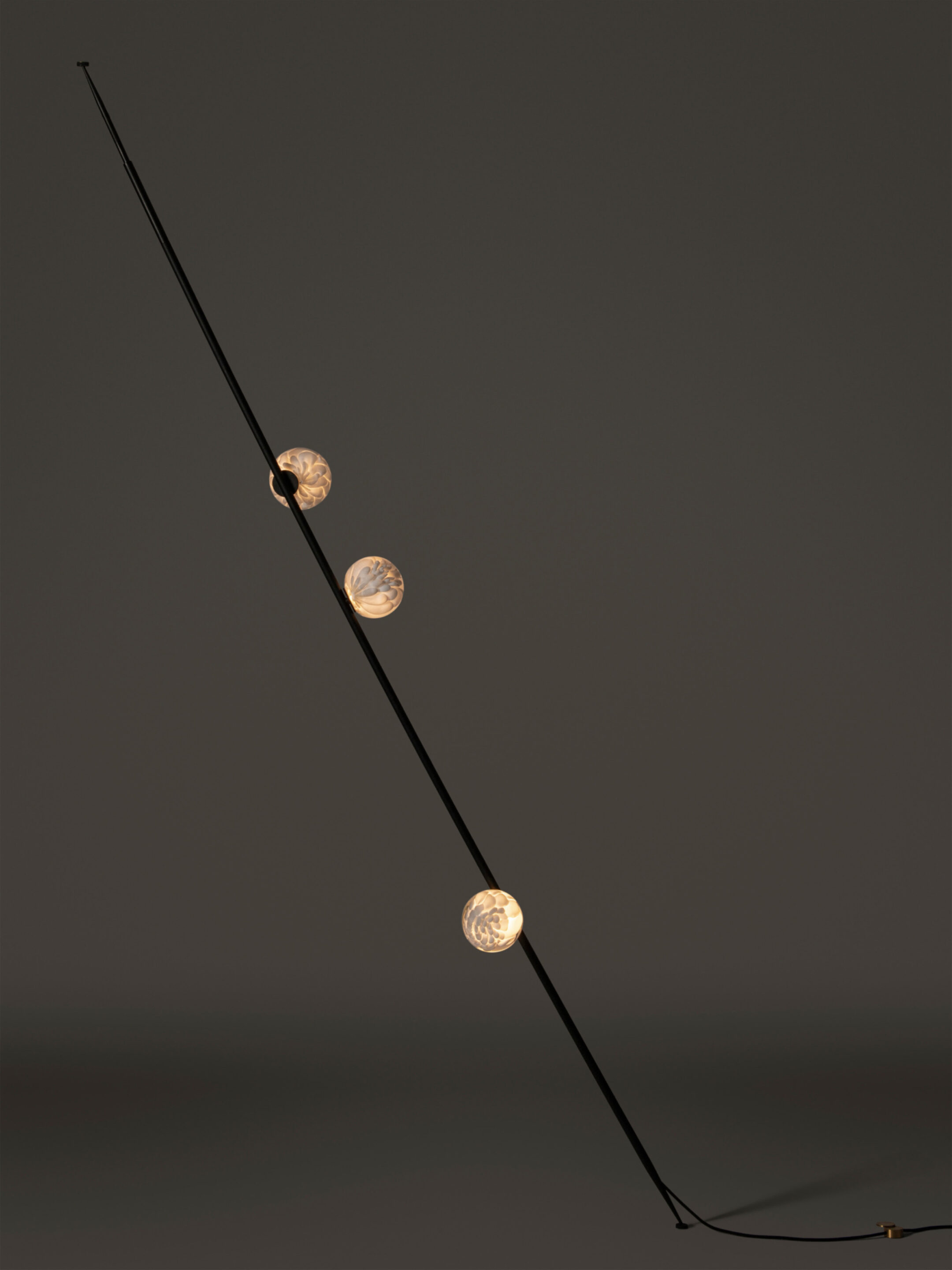 118 3 Column 9ft Black Dark