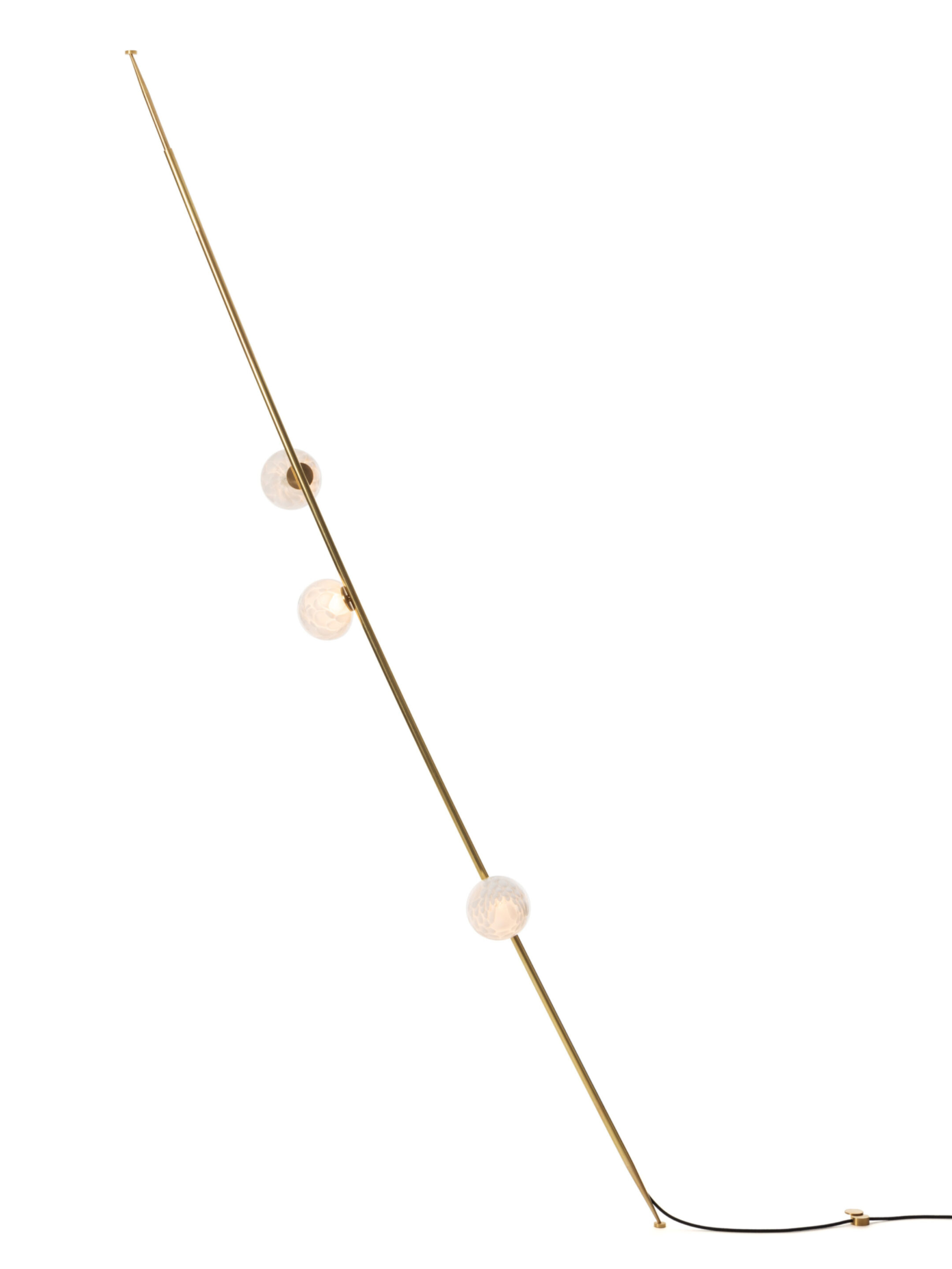 118 3 Column 9ft Brass On