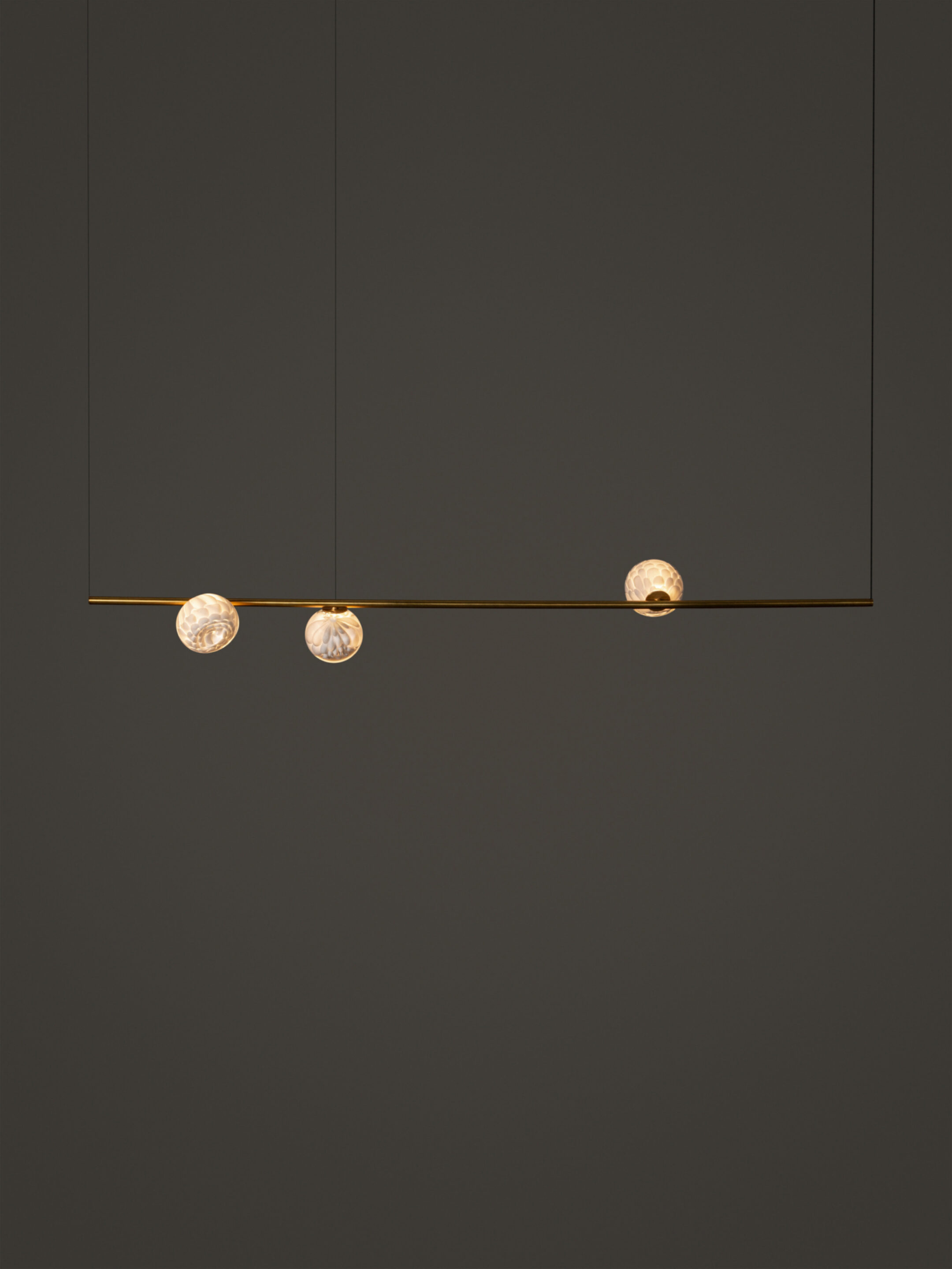 118 3 Suspended H 6ft Brass Dark