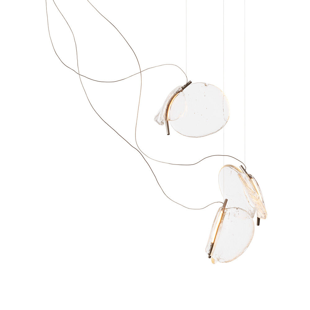 141 3 Sculptural Cable Nickel On thumb