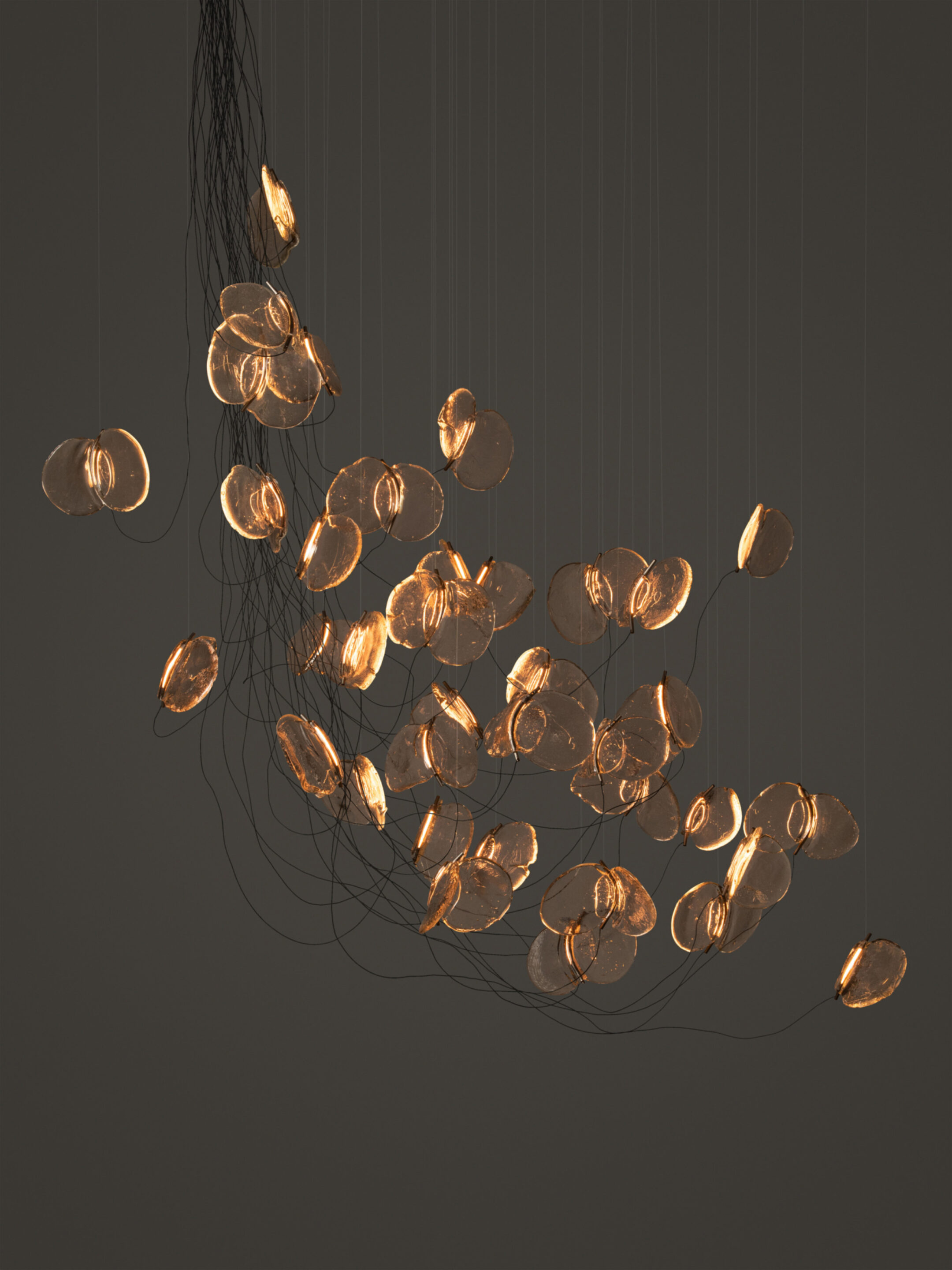 141 37 Sculptural Cable Black Dark