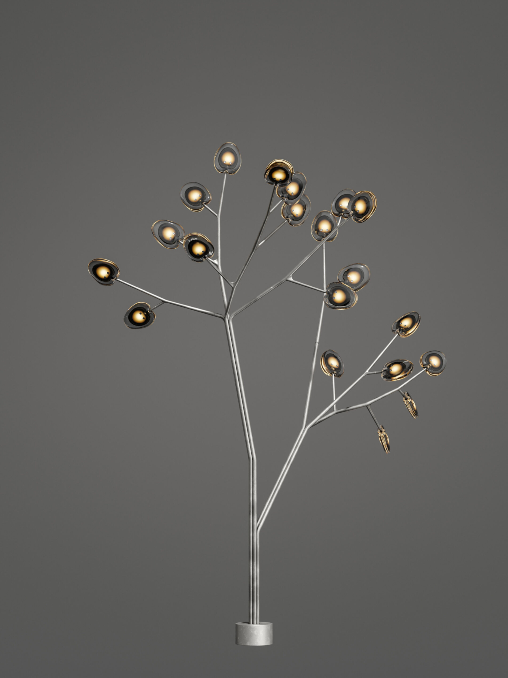16 20 Tree Grey Dark