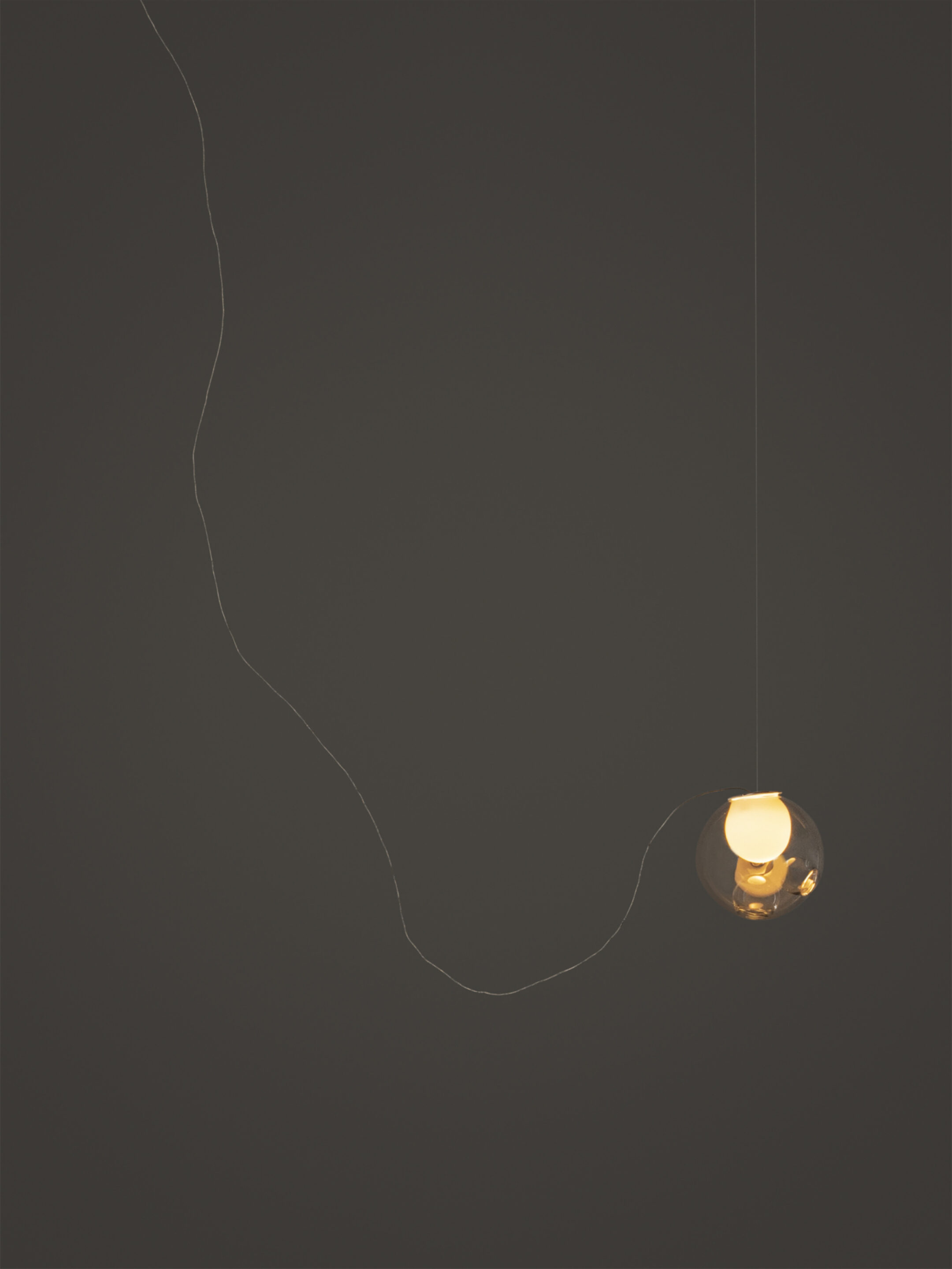28 1 Sculptural Cable Nickel Clear Dark