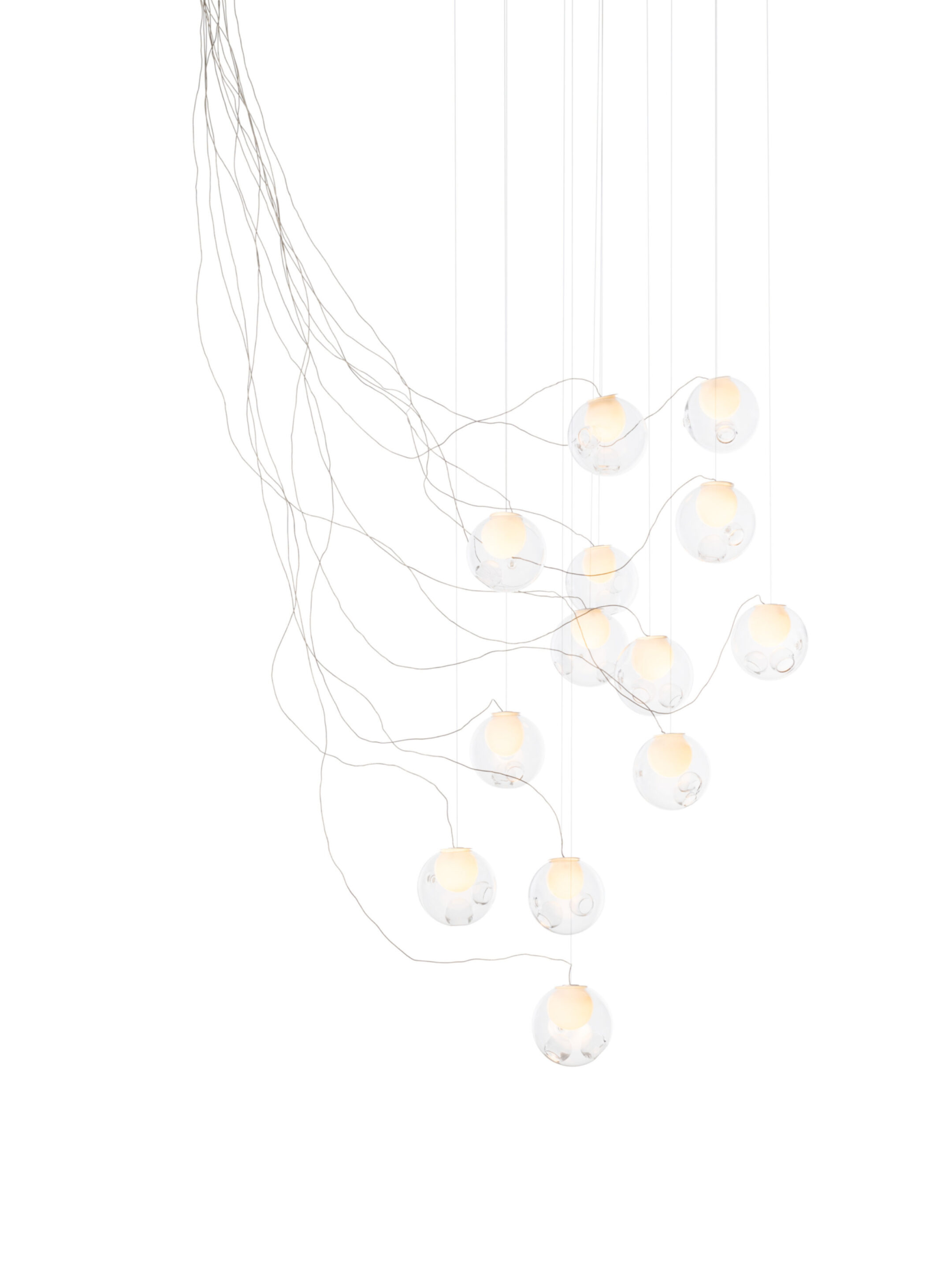 28 13 Sculptural Cable Nickel Clear On