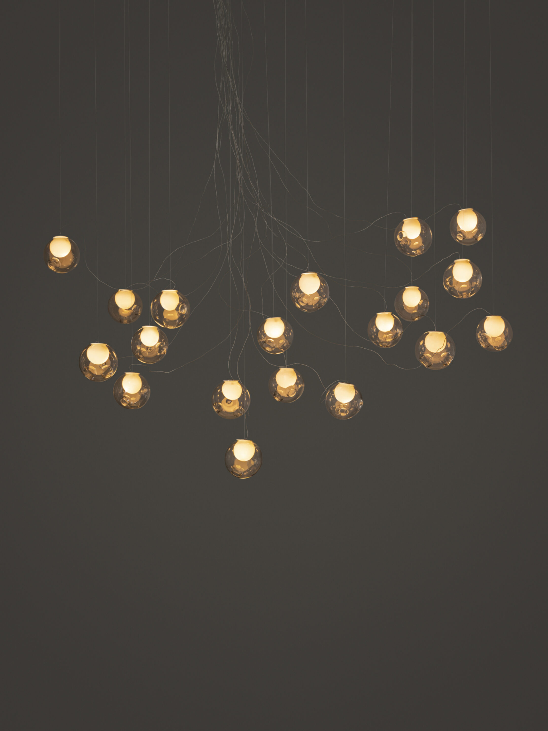 28 19 Sculptural Cable Nickel Clear Dark