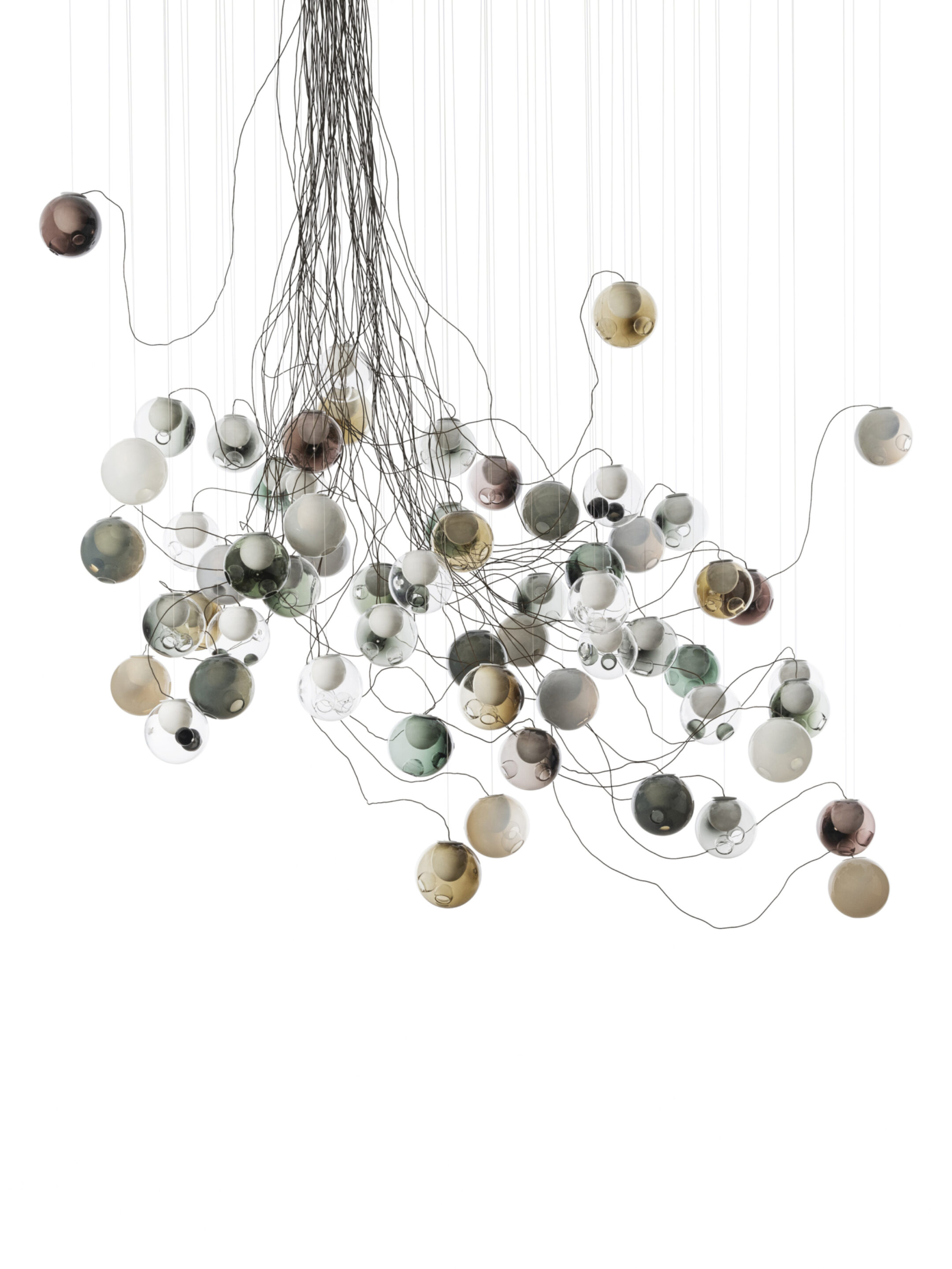 28 61 Sculptural Cable Black Neutrals Off