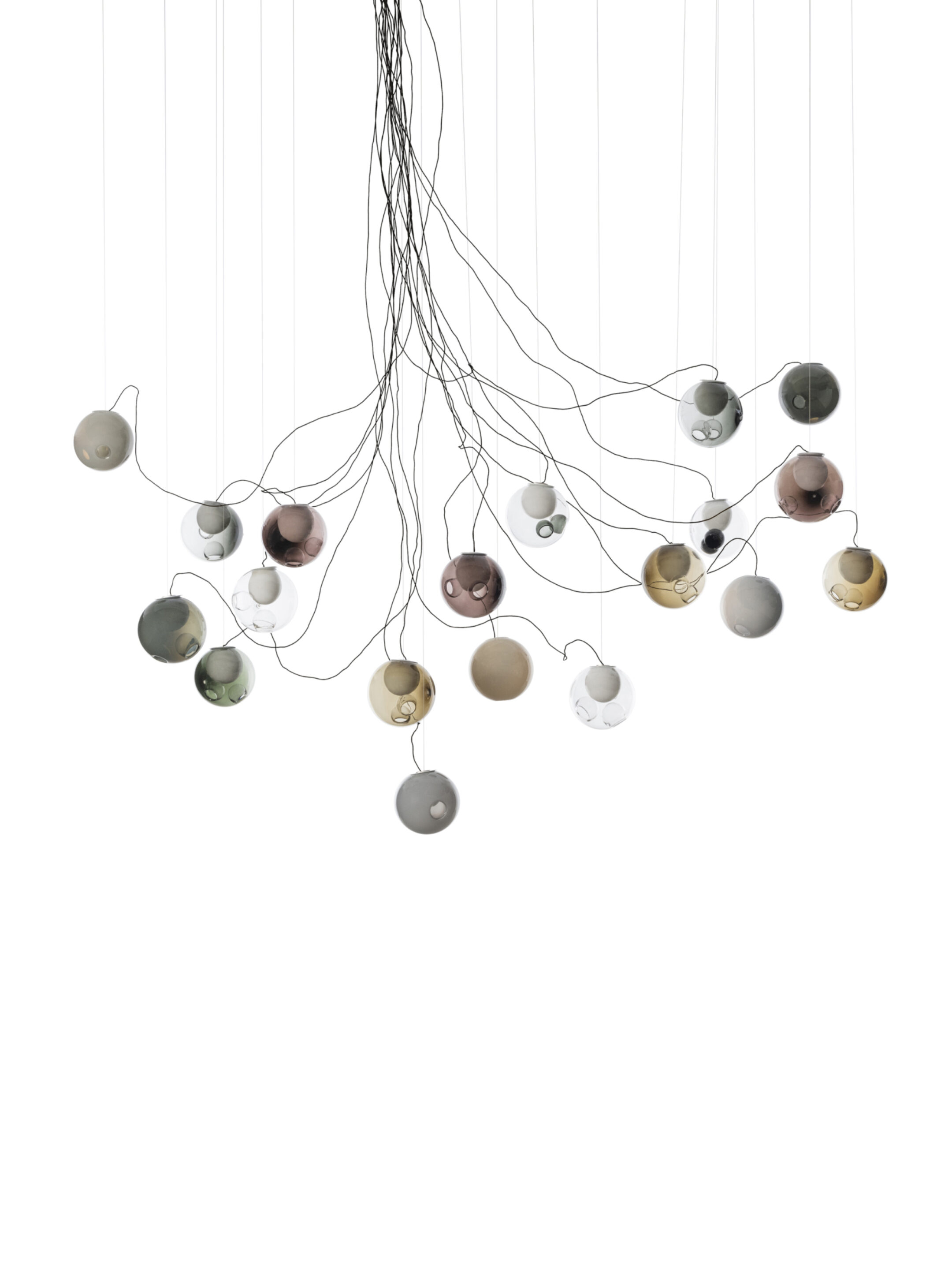 28 19 Sculptural Cable Black Neutrals Off