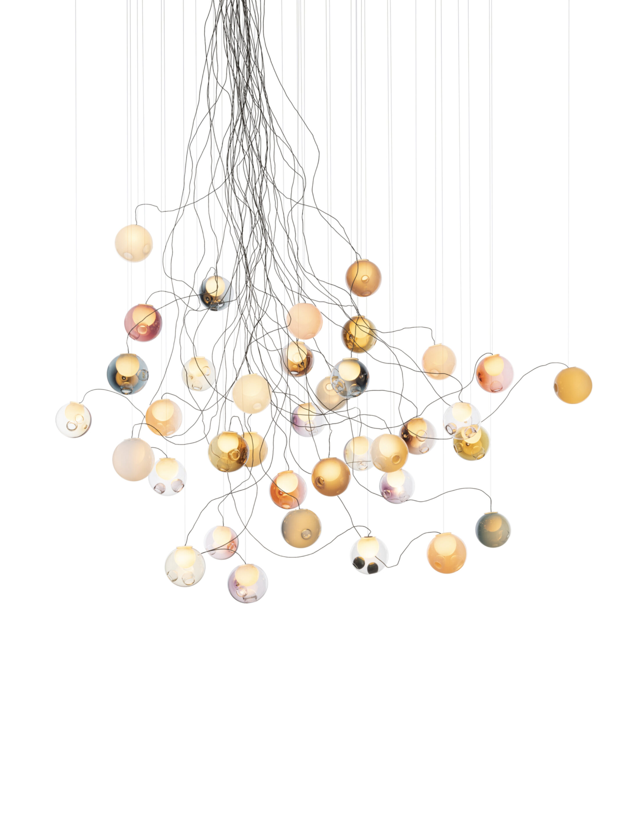 28 37 Sculptural Cable Black Colours On