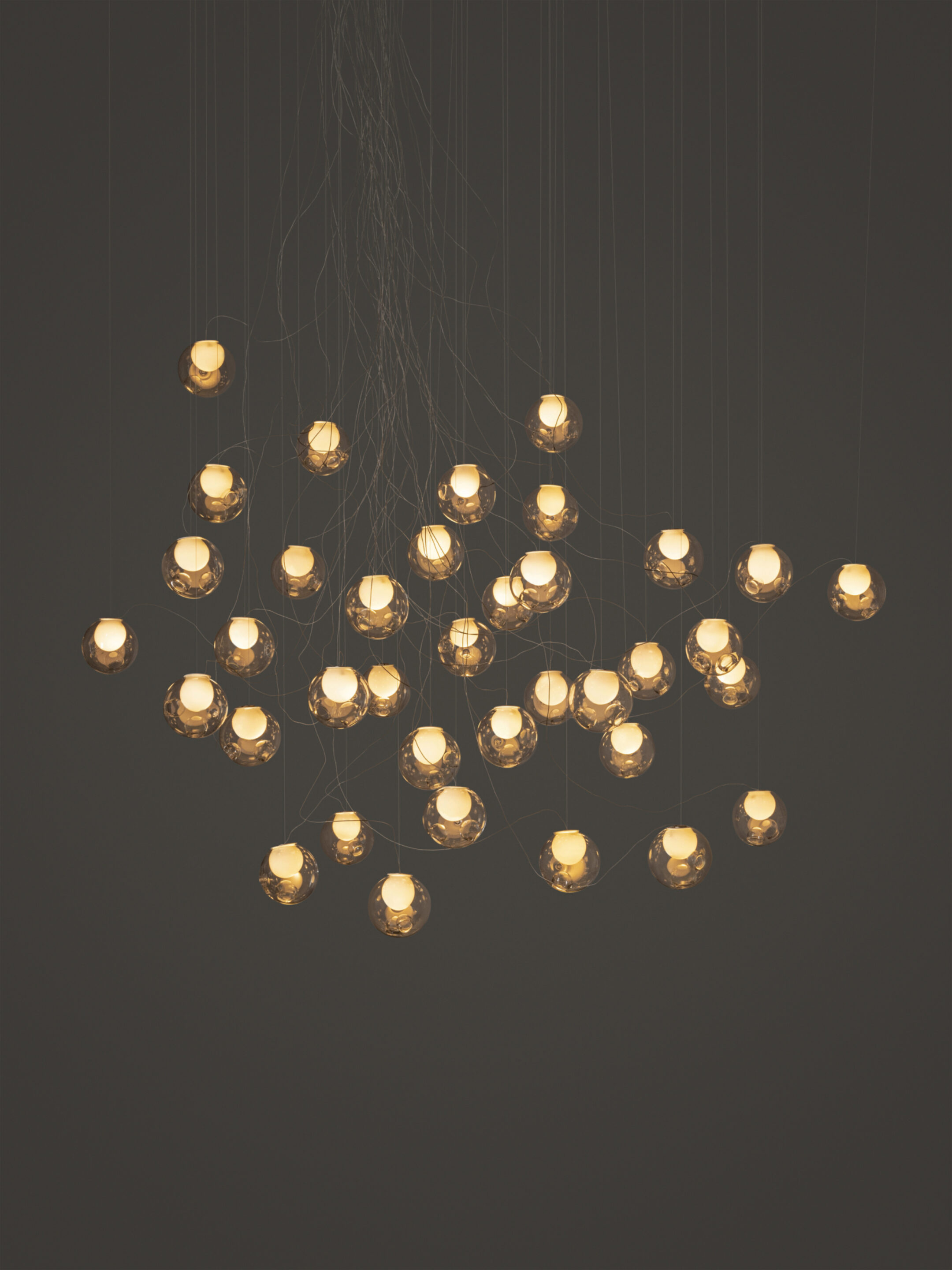 28 37 Sculptural Cable Nickel Clear Dark