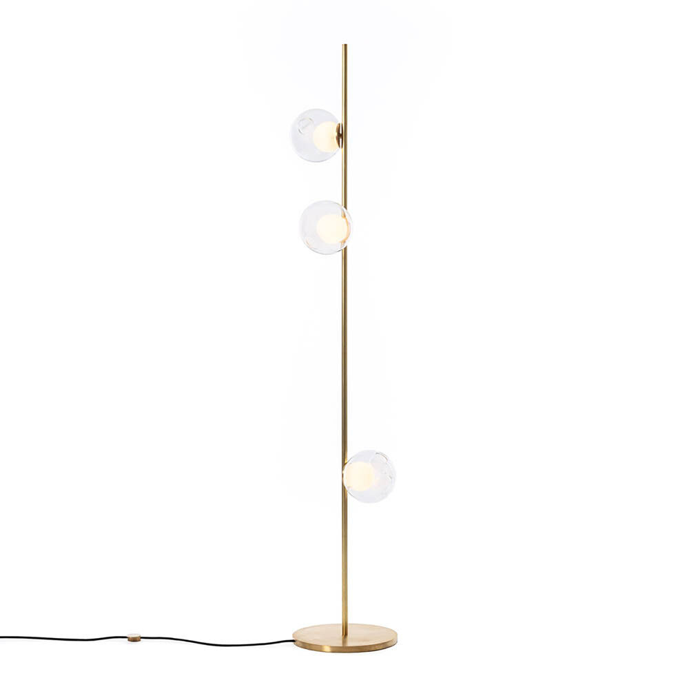 28 3 Floor 6ft Brass Clear On thumb