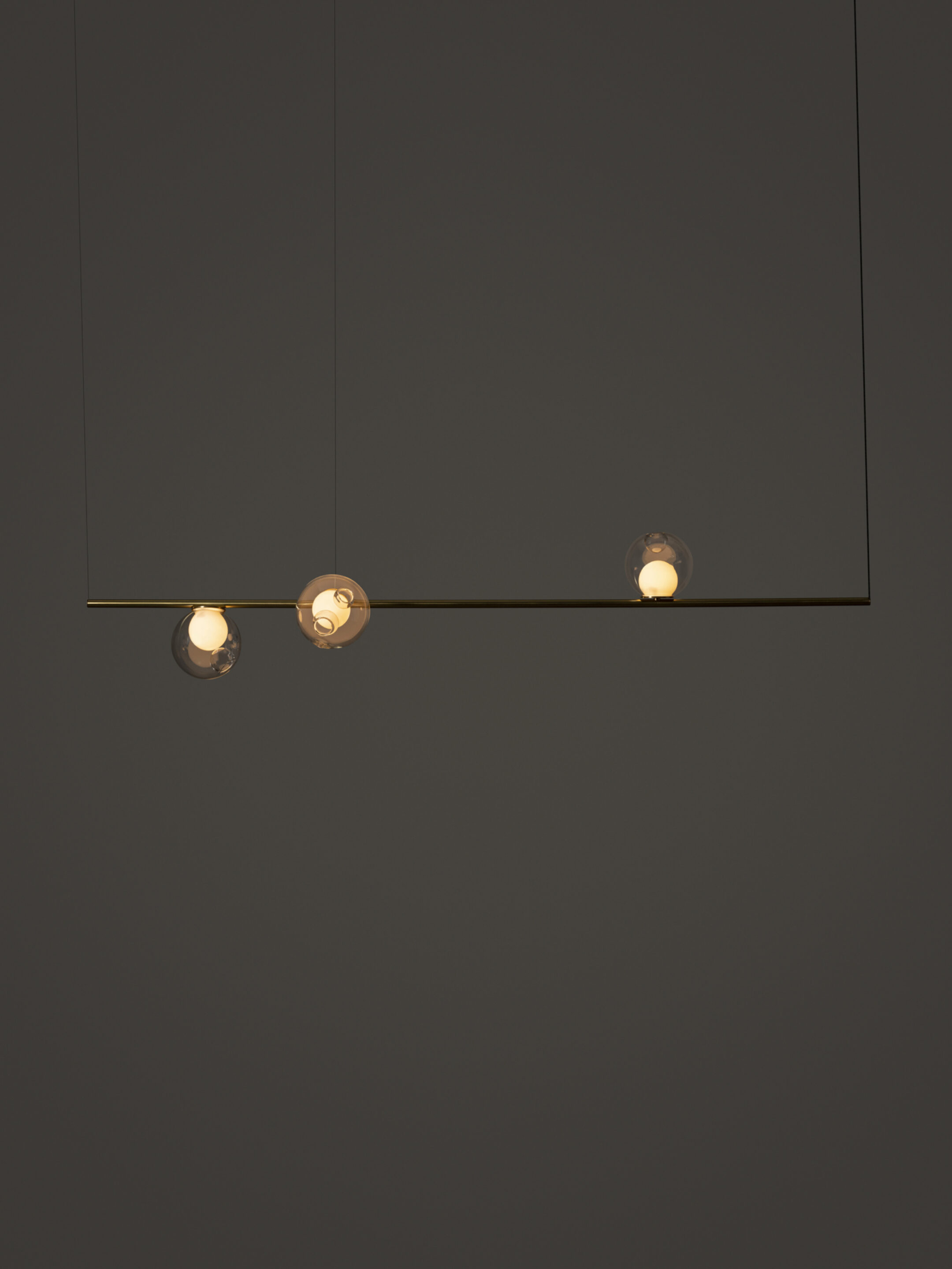 28 3 Suspended H 6ft Brass Clear Dark