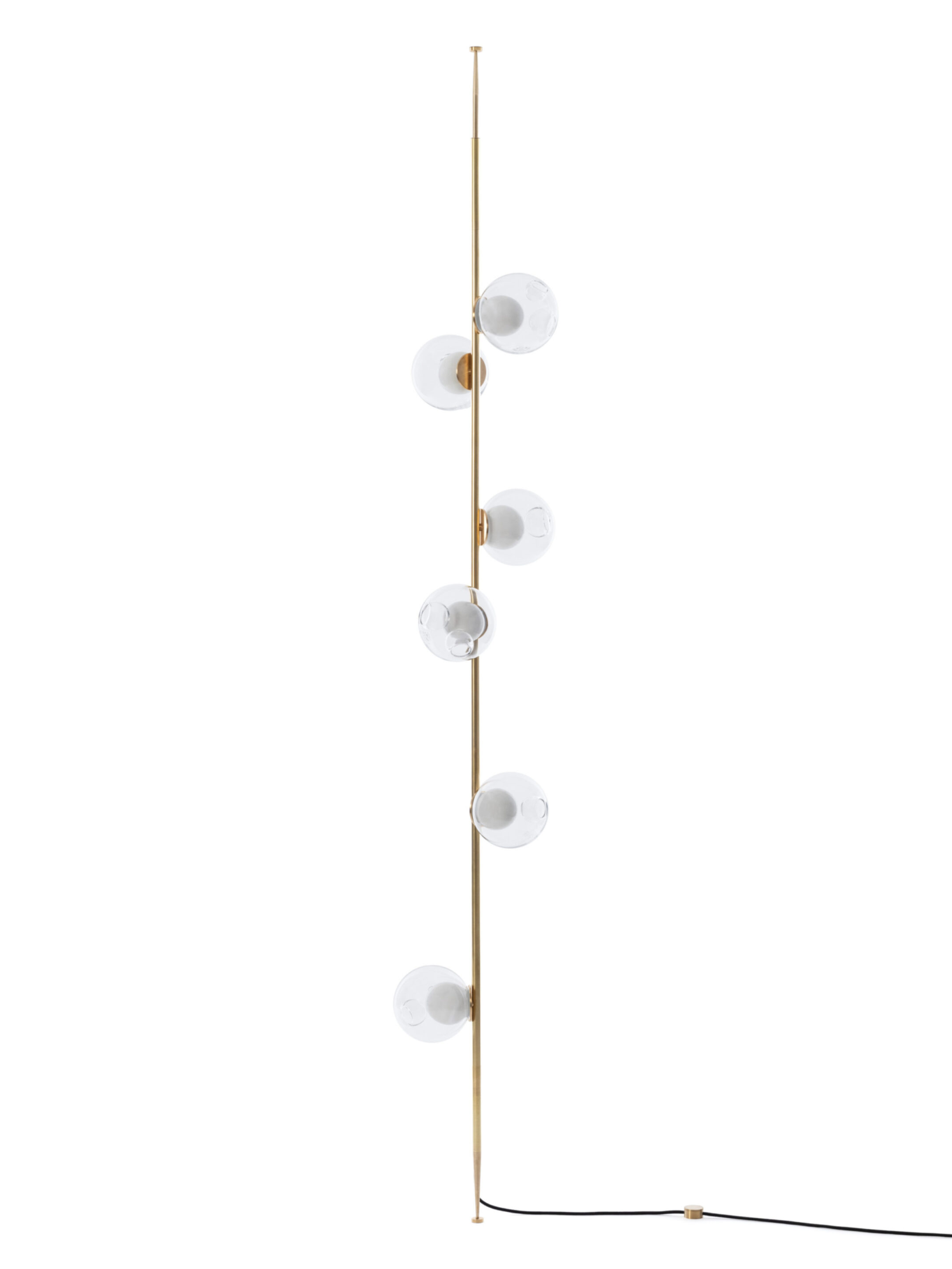 28 6 Column 8ft Straight Brass Clear Off