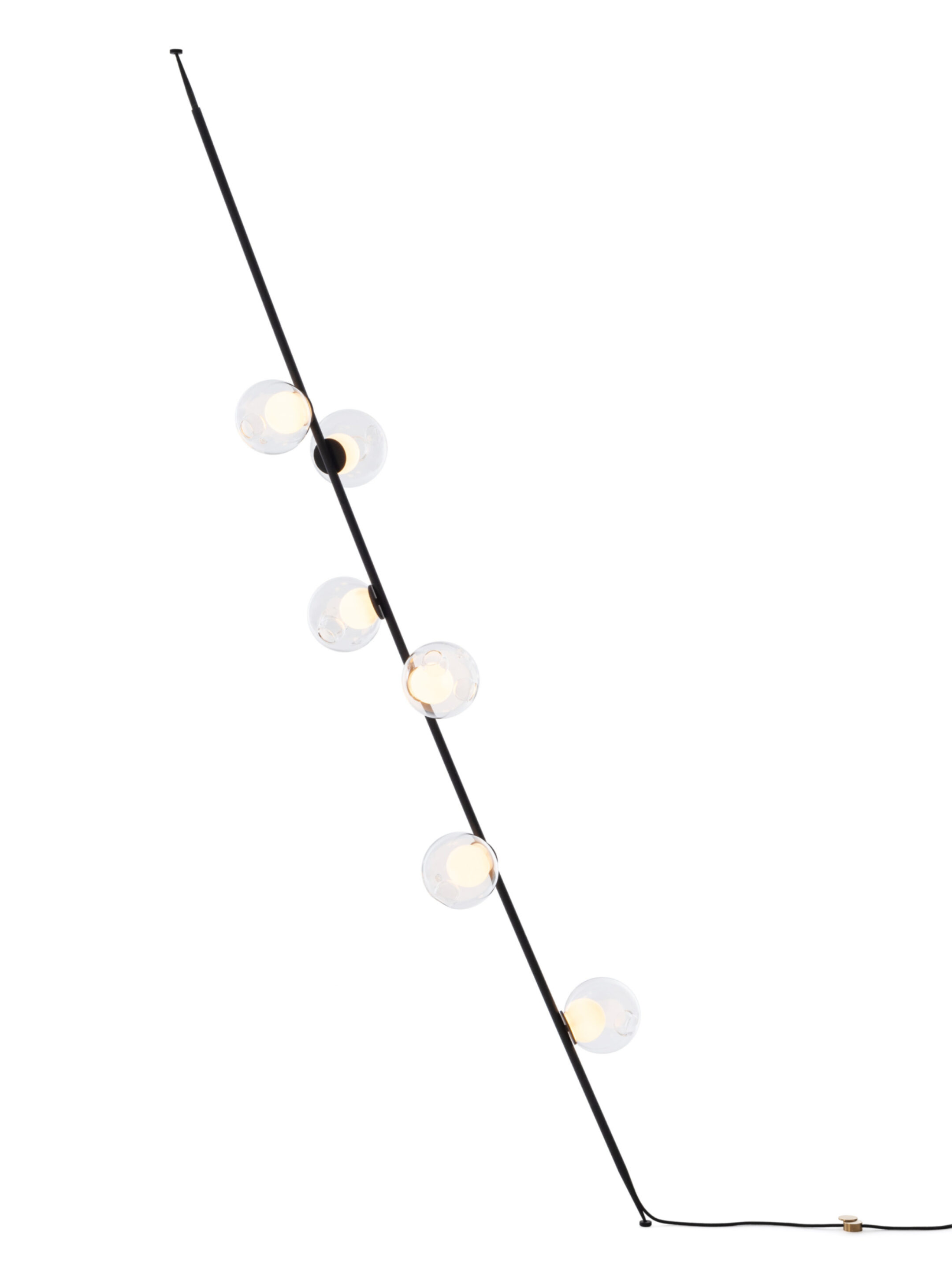 28 6 Column 9ft Black Clear On
