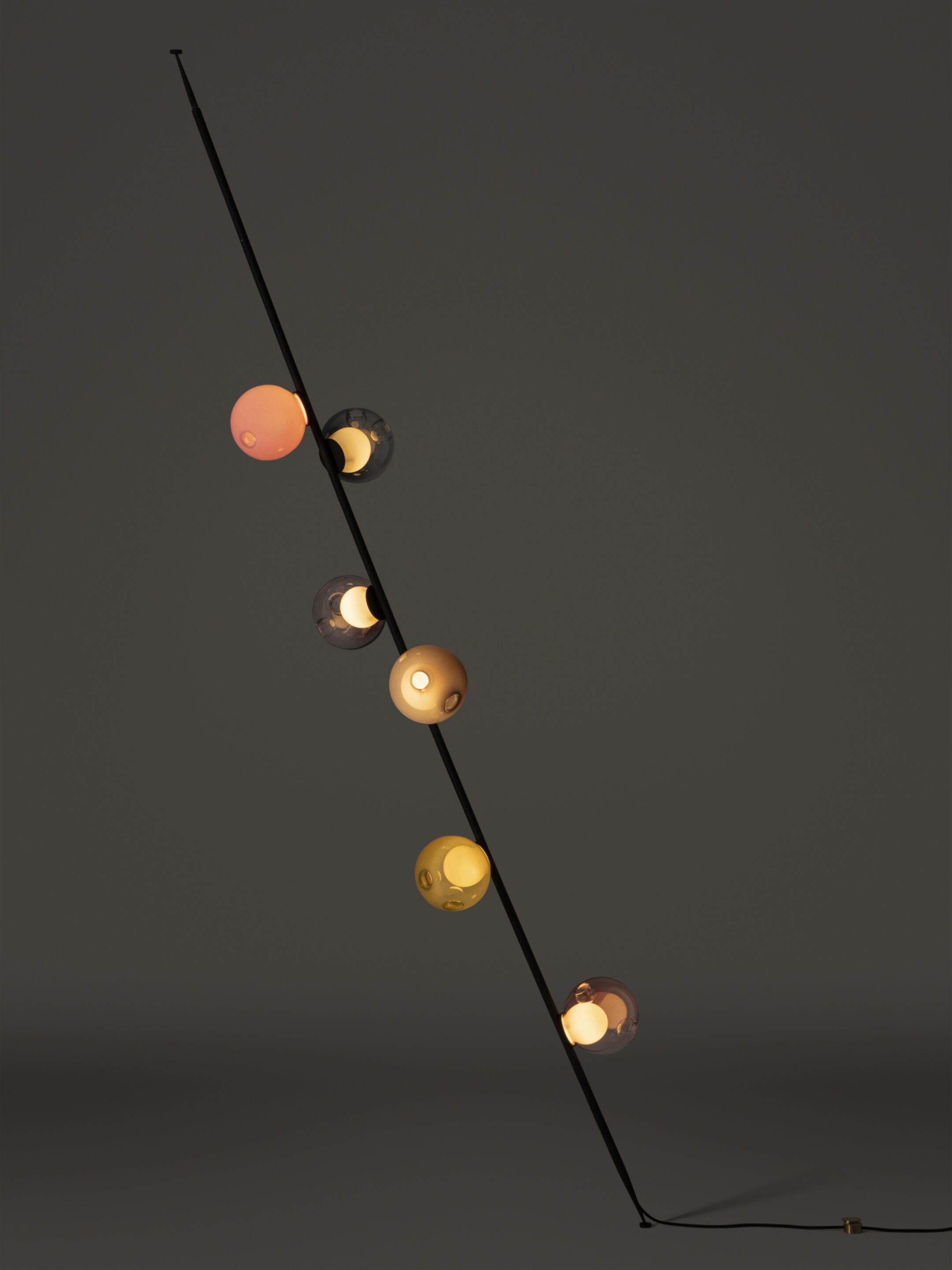 28 6 Column 9ft Black Colours Dark