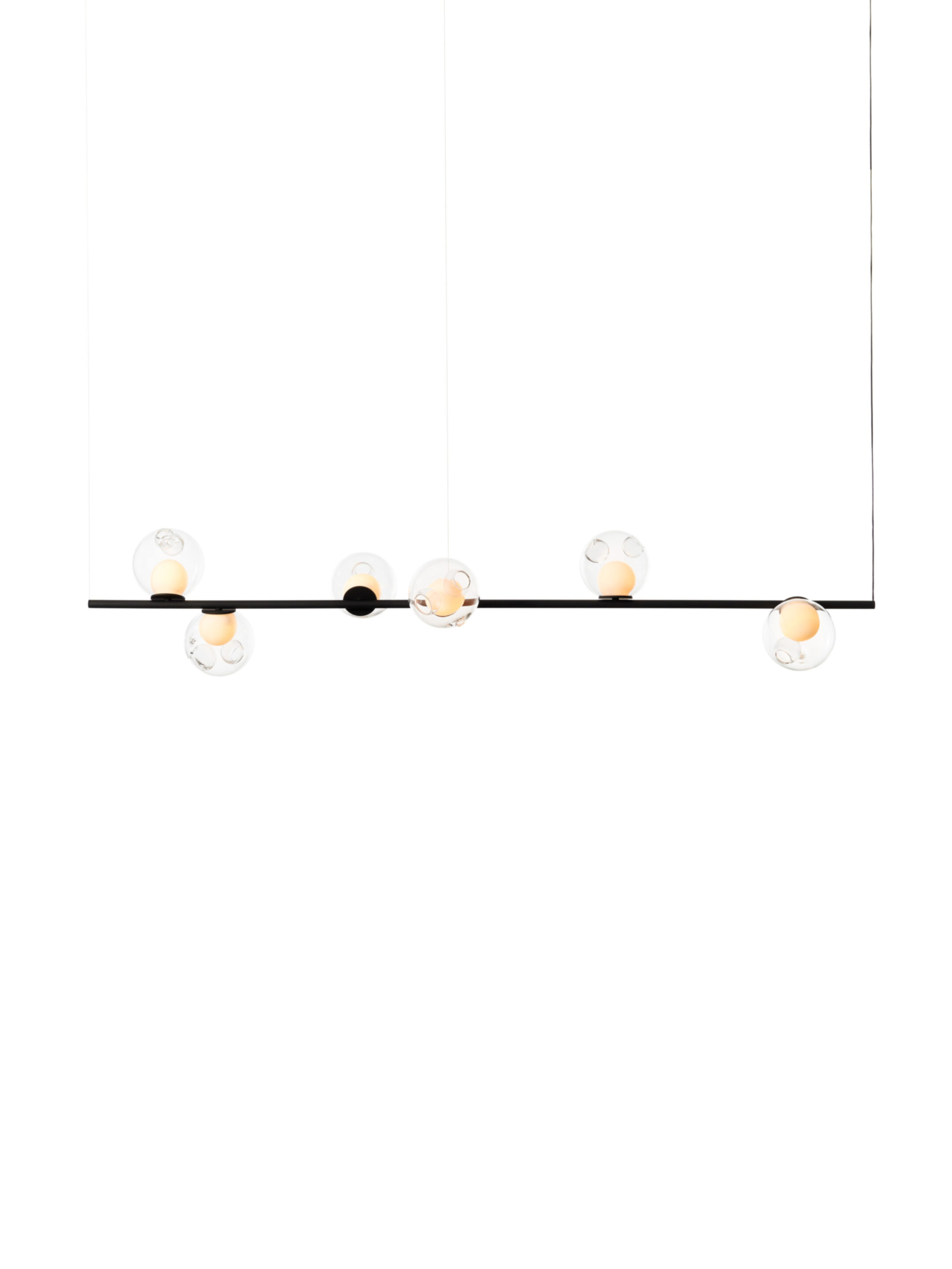 28 6 Suspended H Black Clear On