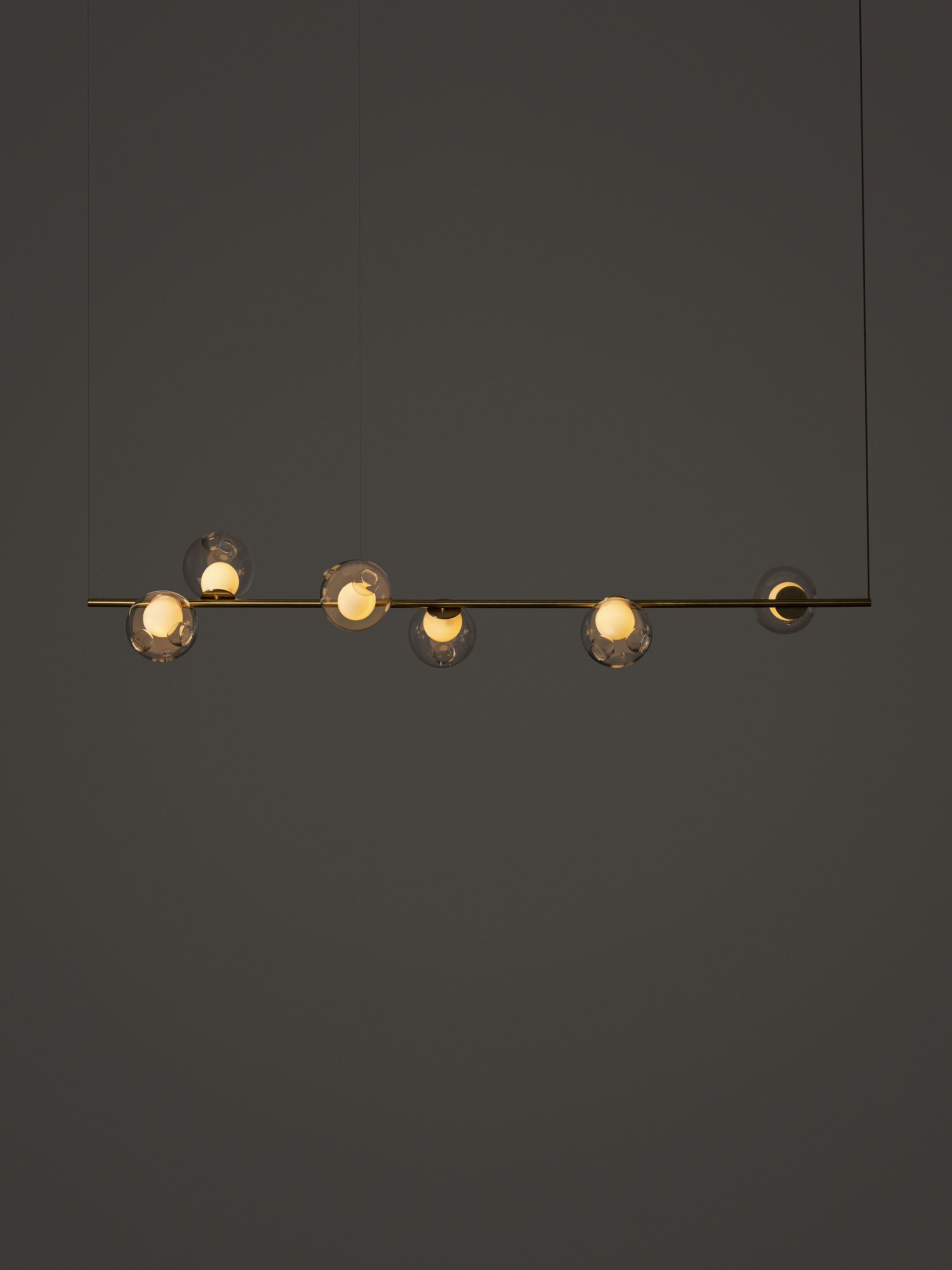 28 6 Suspended H Brass Clear Dark