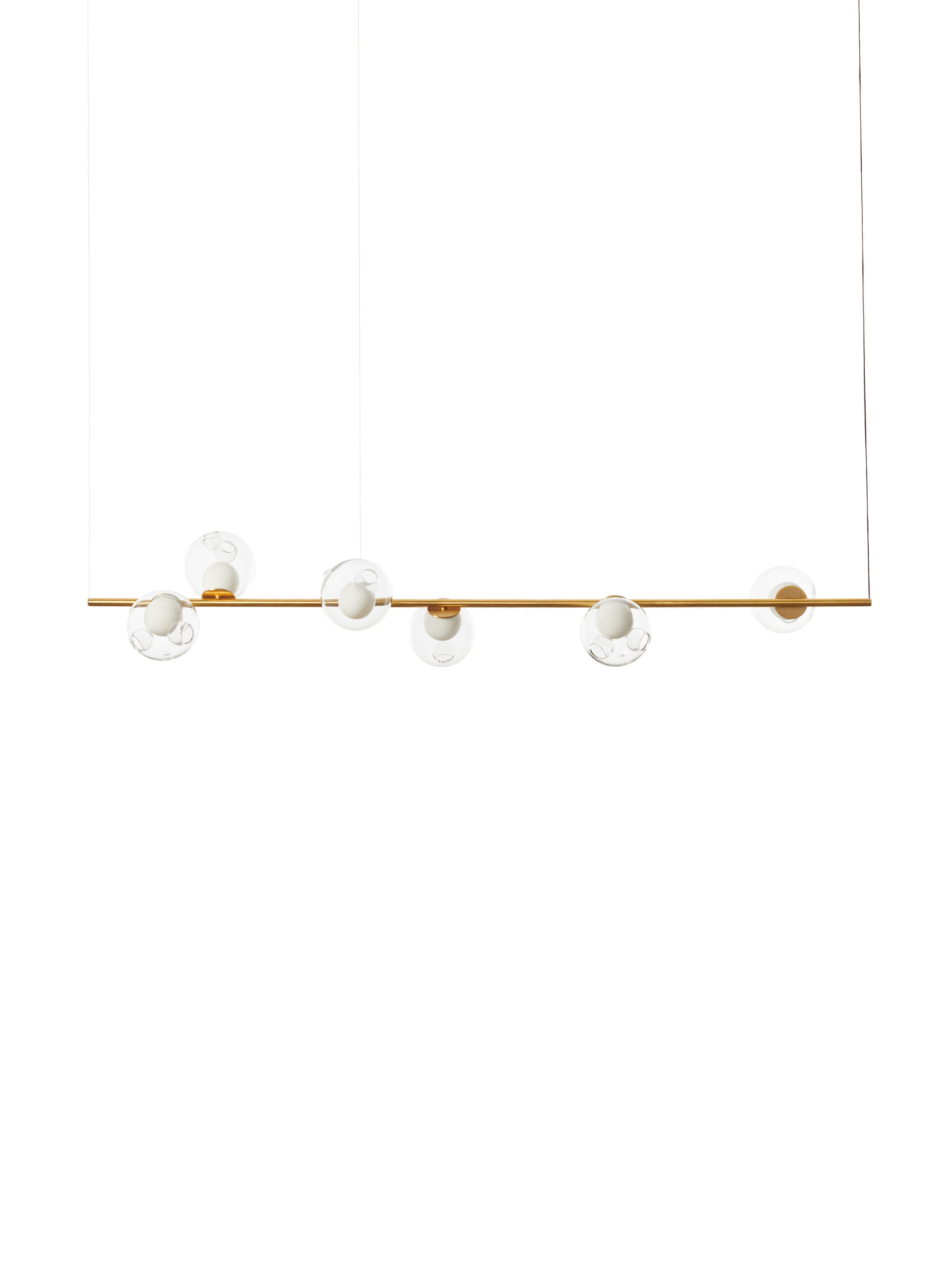 28 6 Suspended H Brass Clear Off