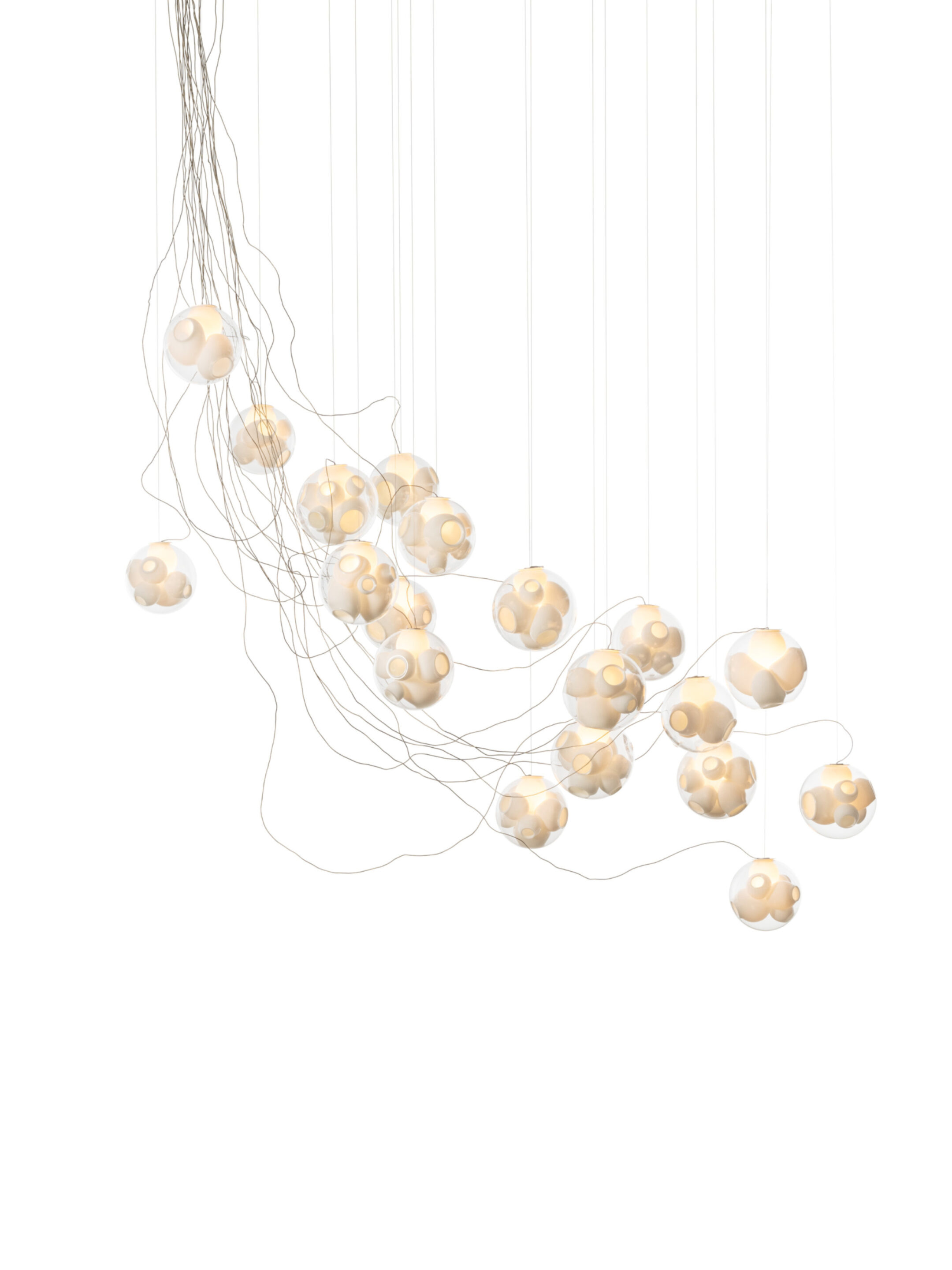 38v 19 Sculptural Cable Nickel On