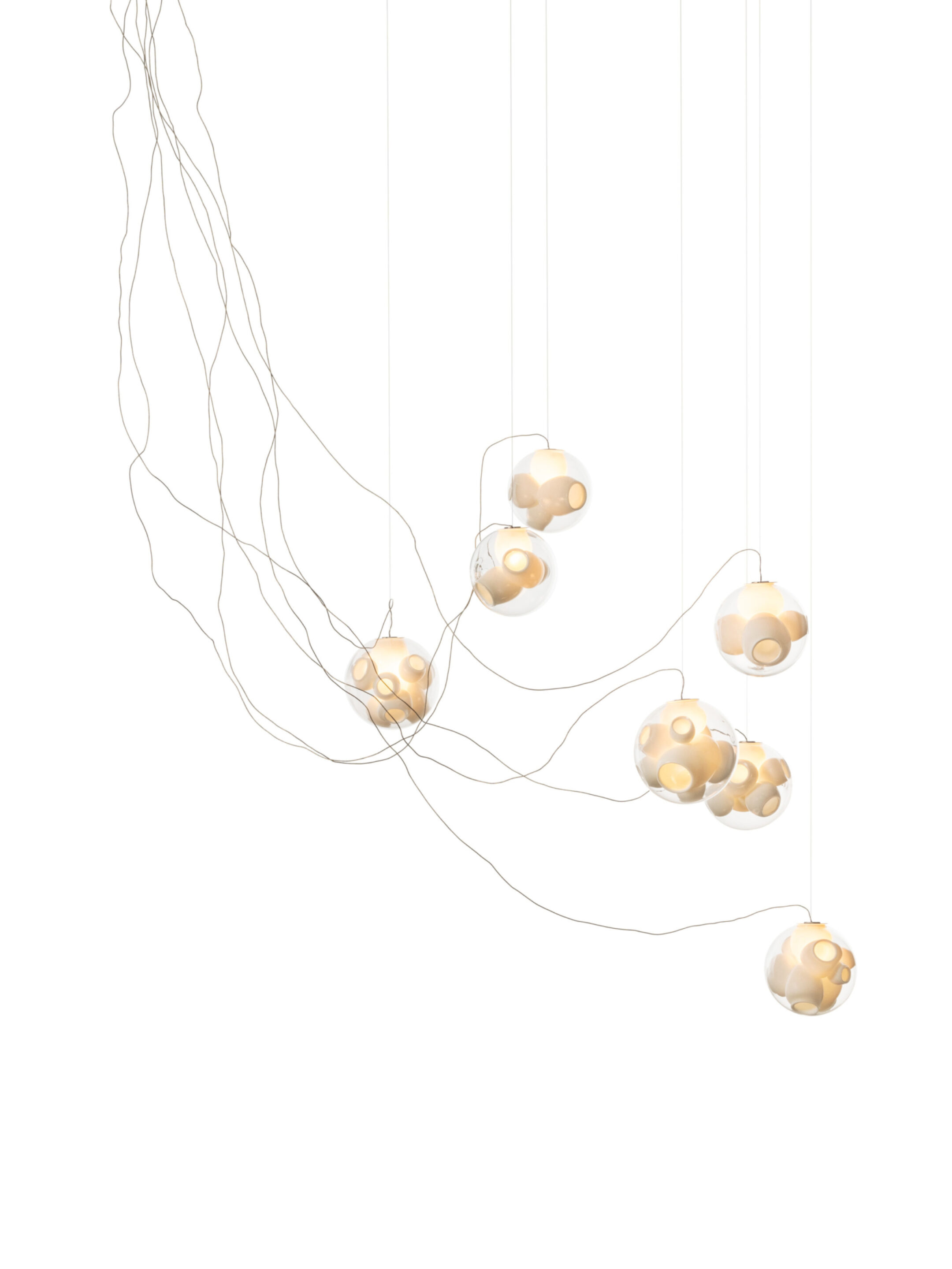 38v 7 Sculptural Cable Nickel On