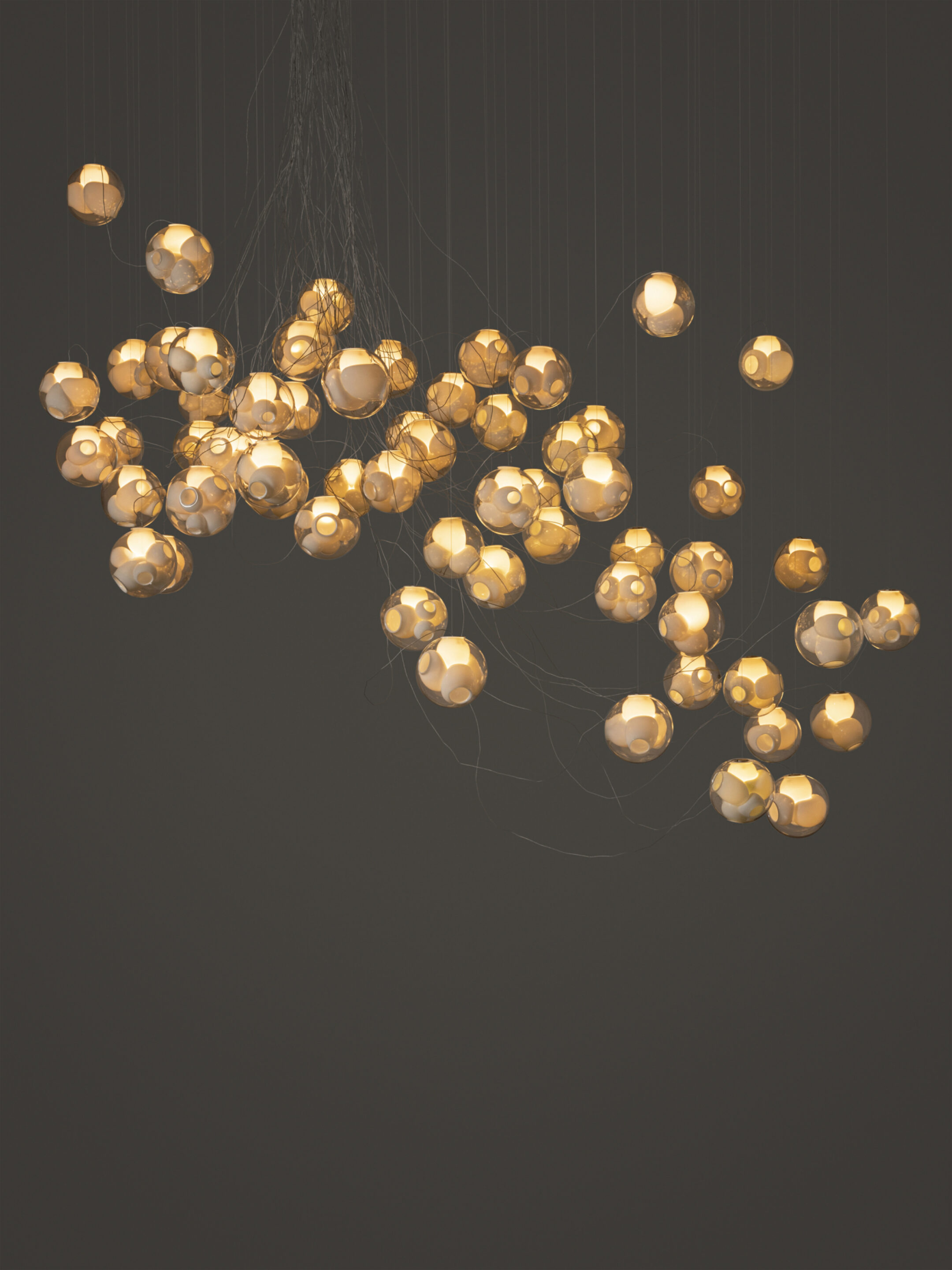 38v 61 Sculptural Cable Nickel Dark