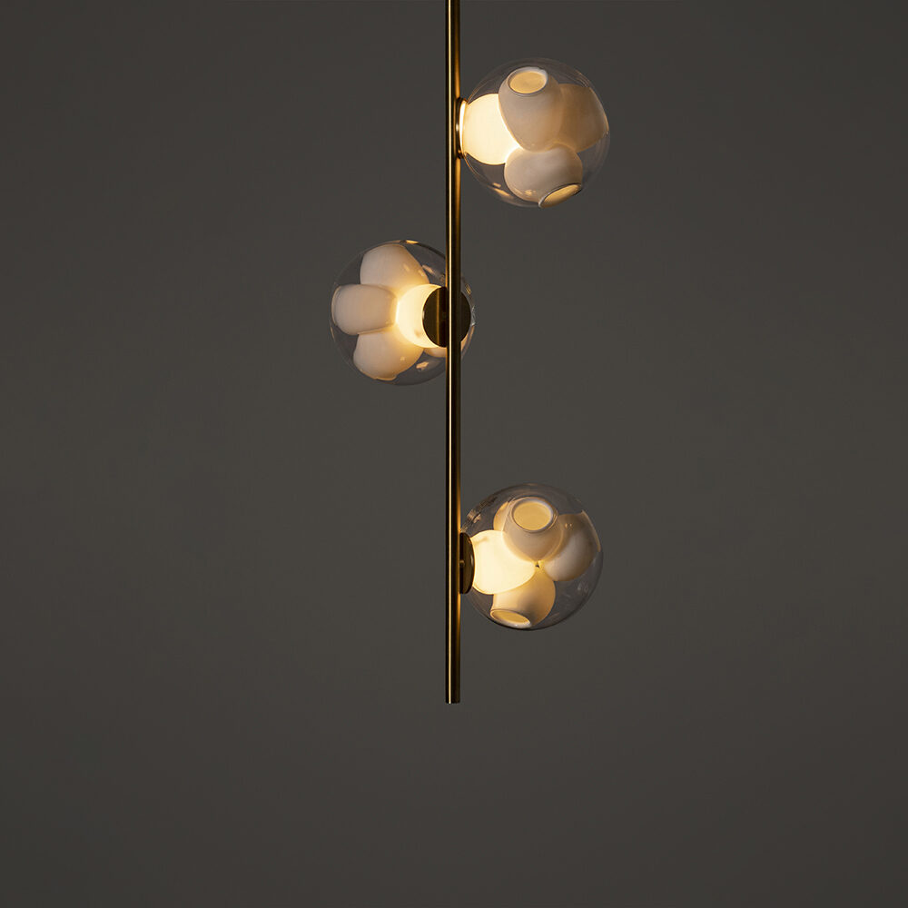 38v 3 Ceiling 3ft Brass Dark thumb
