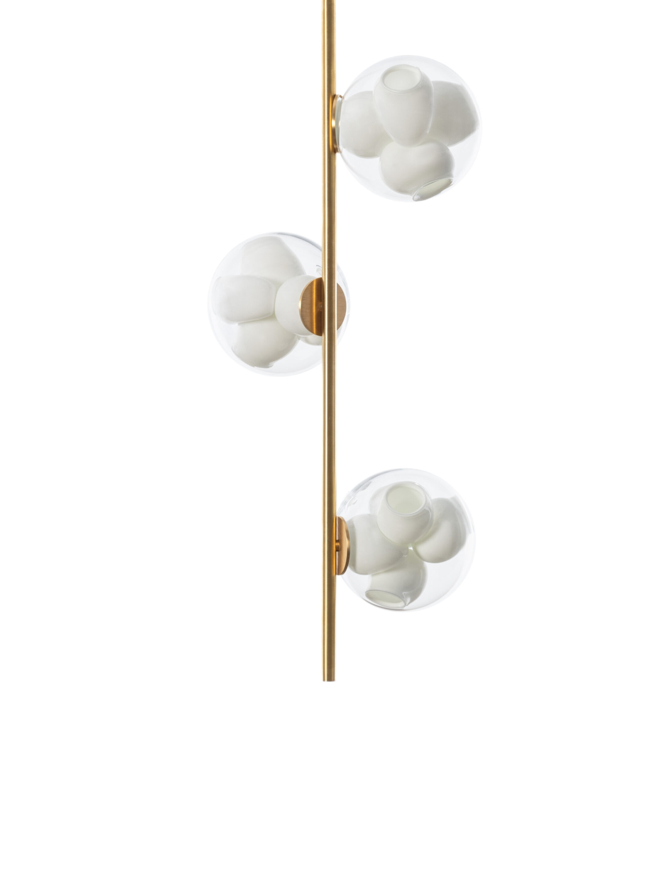 38v 3 Ceiling 3ft Brass Off