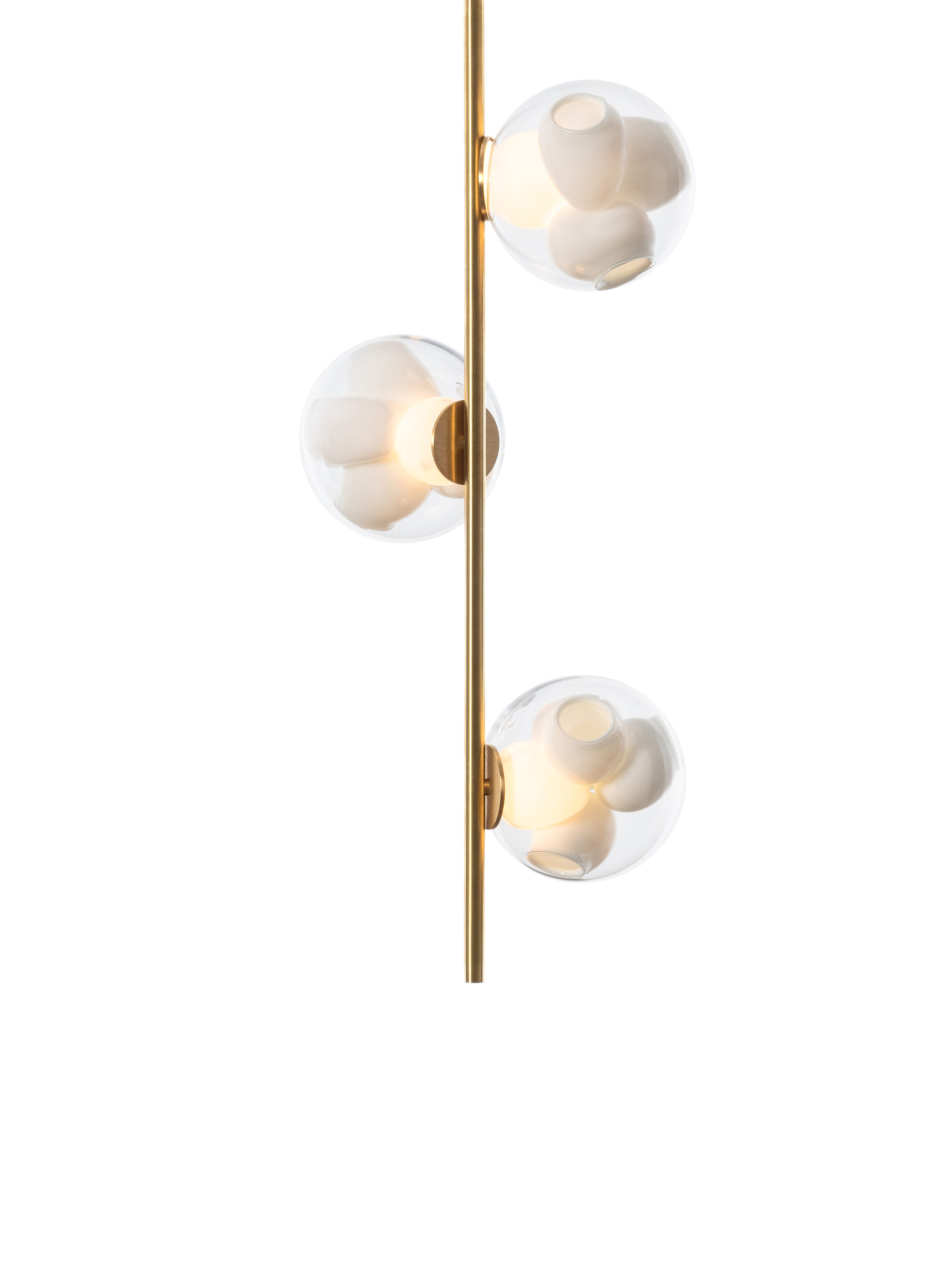 38v 3 Ceiling 3ft Brass On