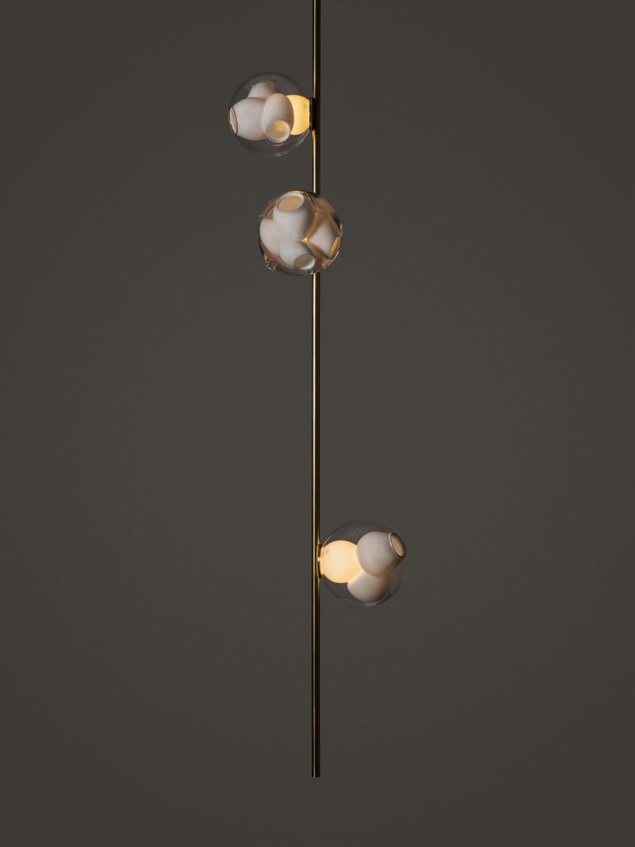 38v 3 Ceiling 6ft Brass Dark