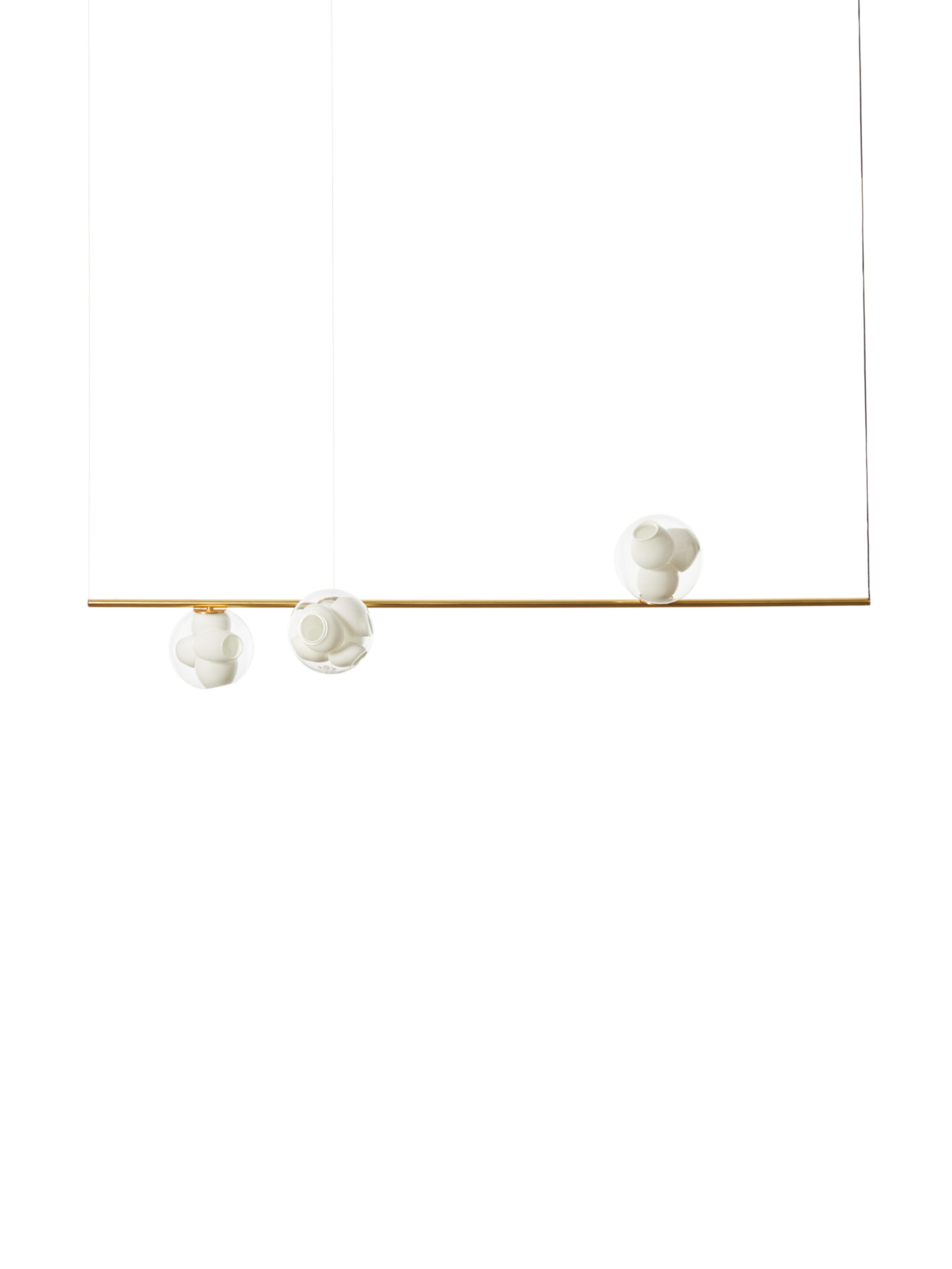 38v 3 Suspended H 6ft Brass Off