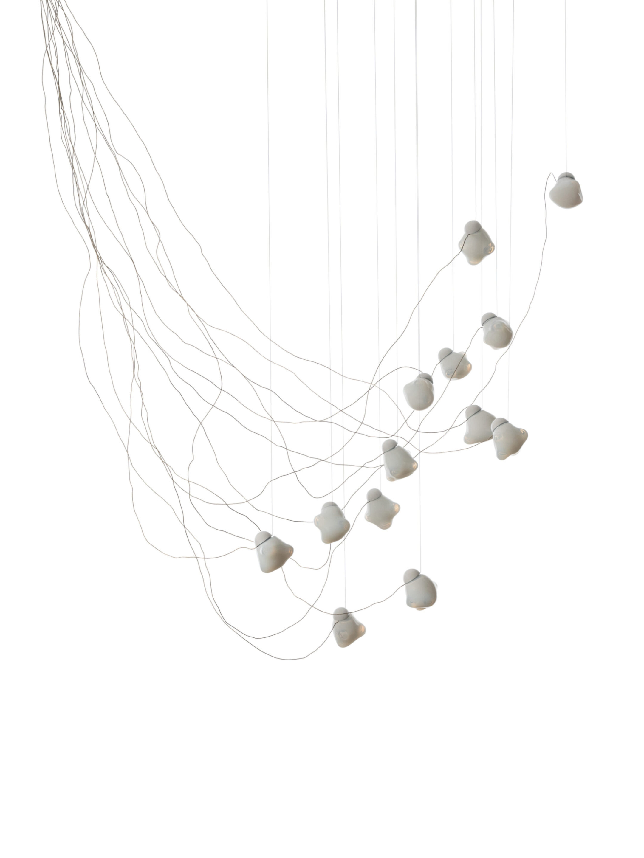 57 13 Sculptural Cable Nickel White Opaline Off