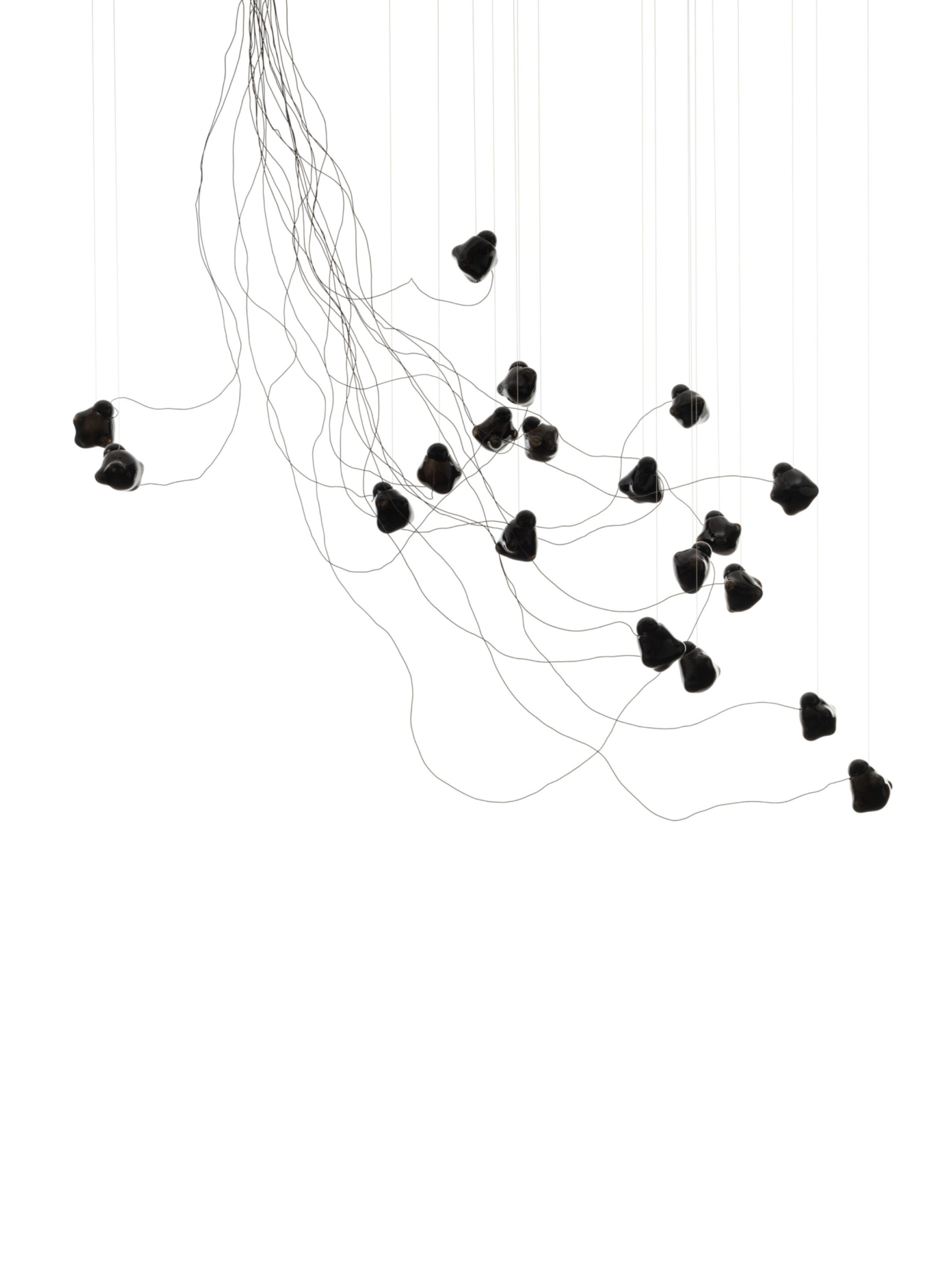 57 19 Sculptural Cable Black Grey Off