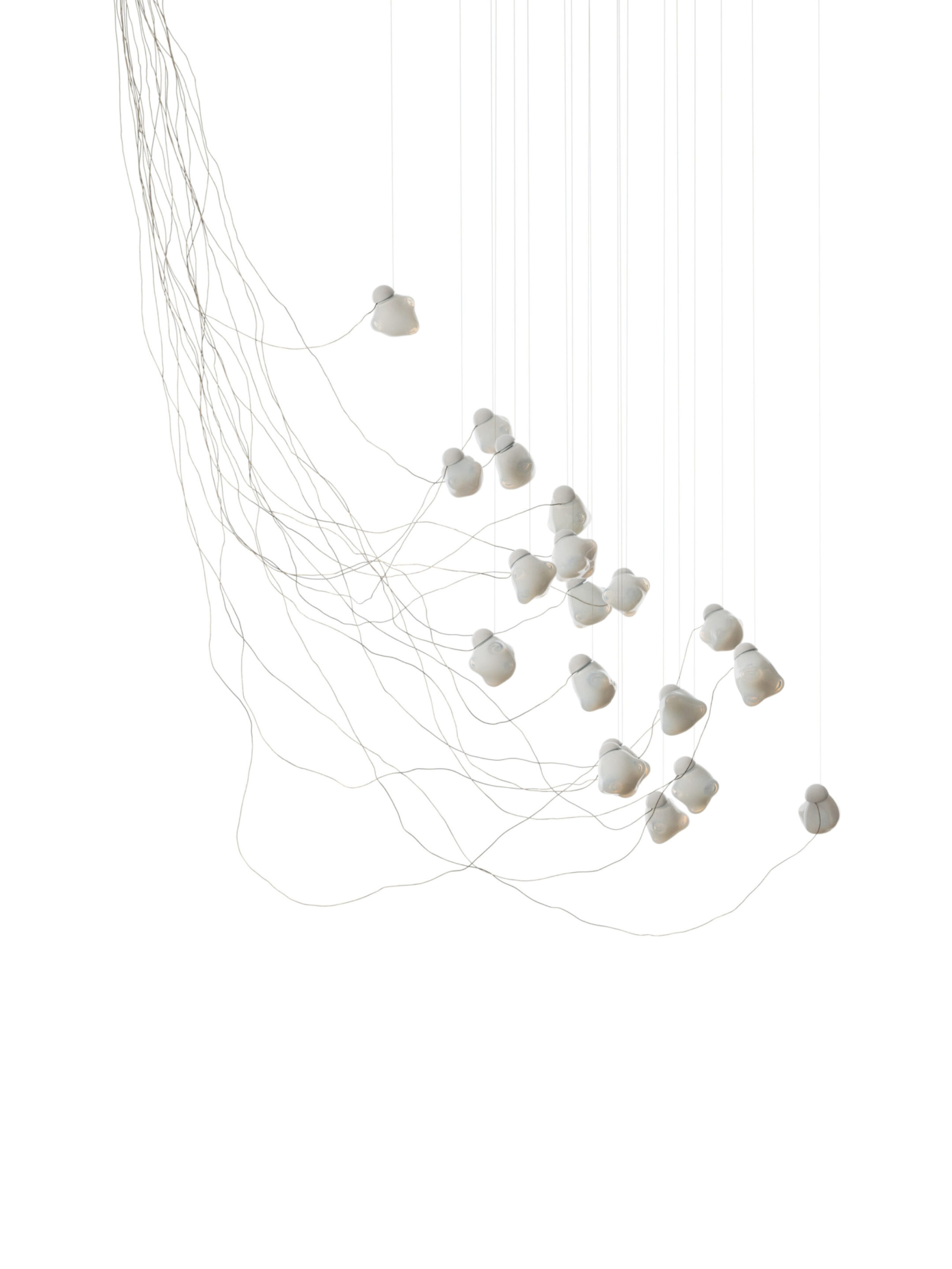 57 19 Sculptural Cable Nickel White Opaline Off