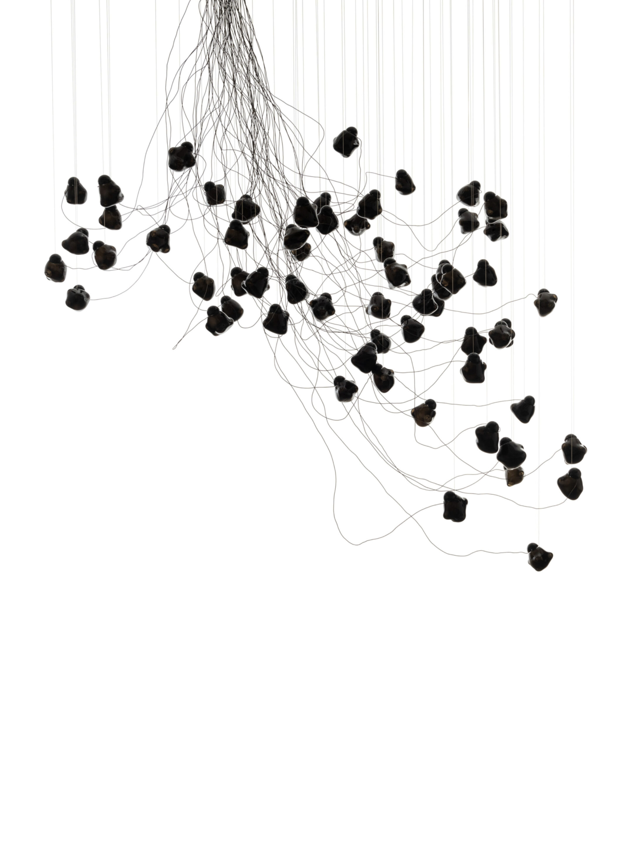 57 61 Sculptural Cable Black Grey Off