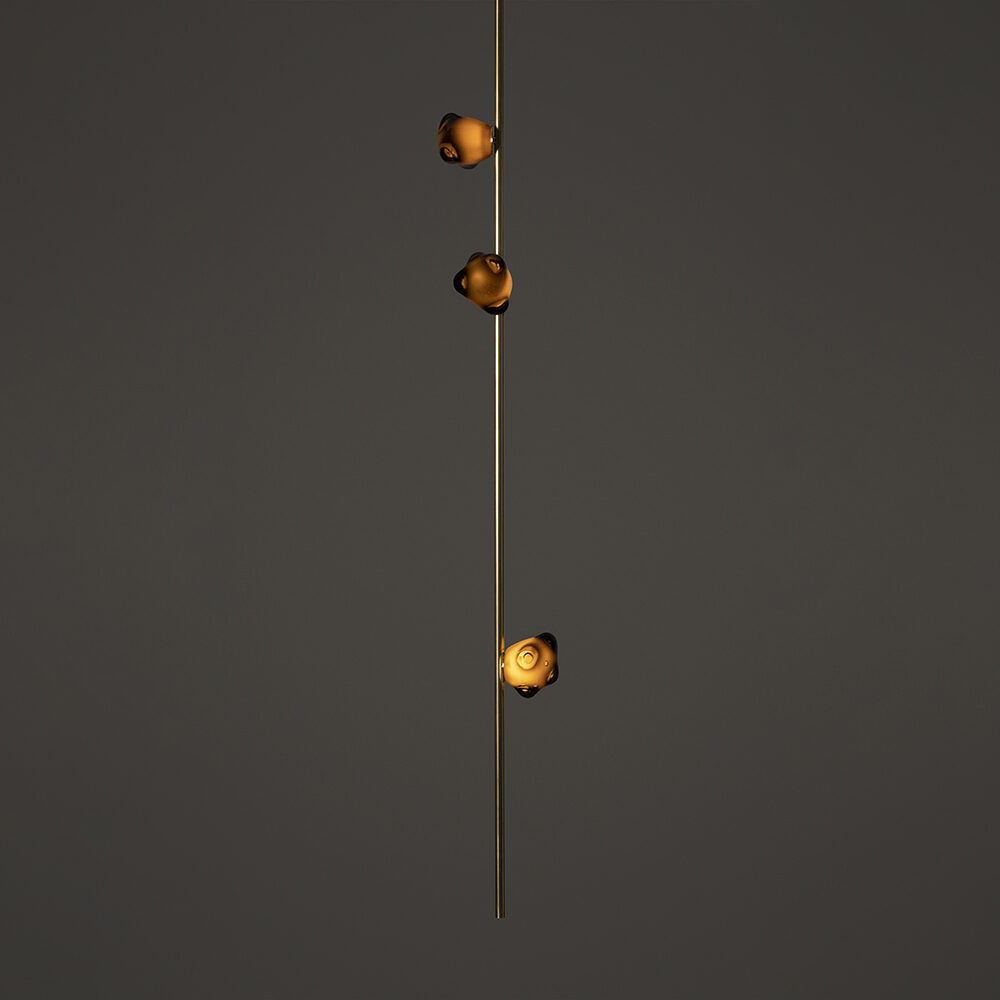 57 3 Ceiling 6ft Brass Grey Dark thumb